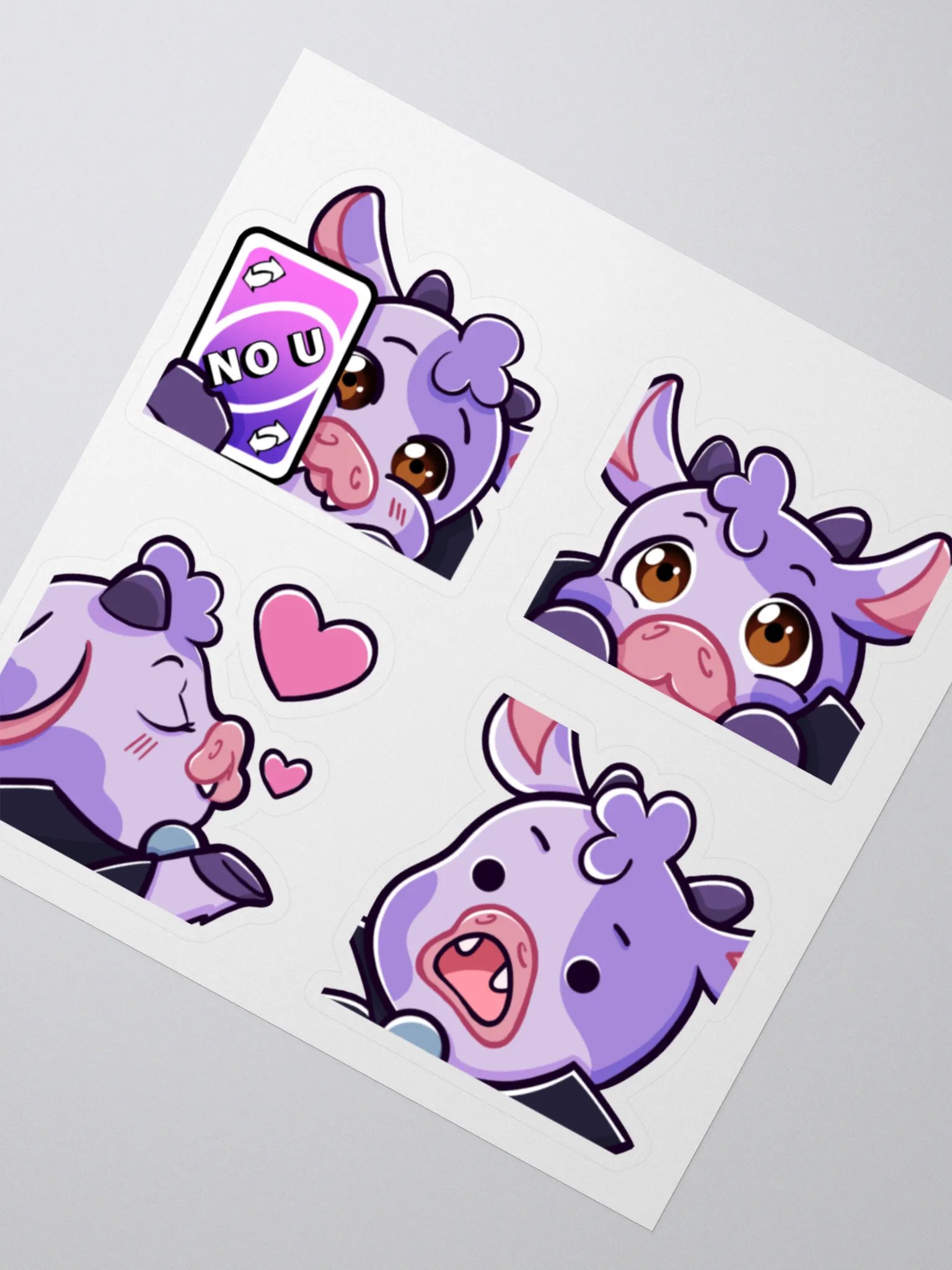 Vampire Cow Stickers product image (2)