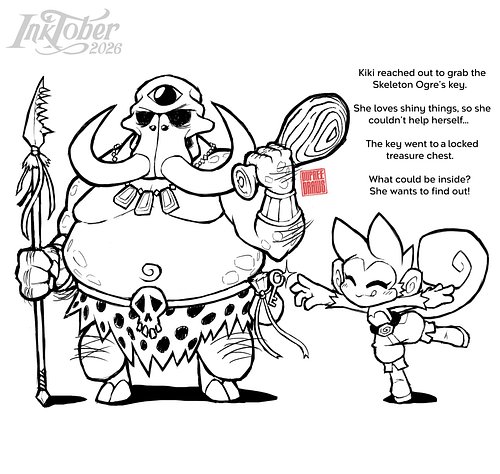 This is my drawing for Day 6 of Inktober, the theme is “Ogre”!

👹👹👹👹👹‼️‼️‼️‼️

For this one I wanted to challenge myself with...