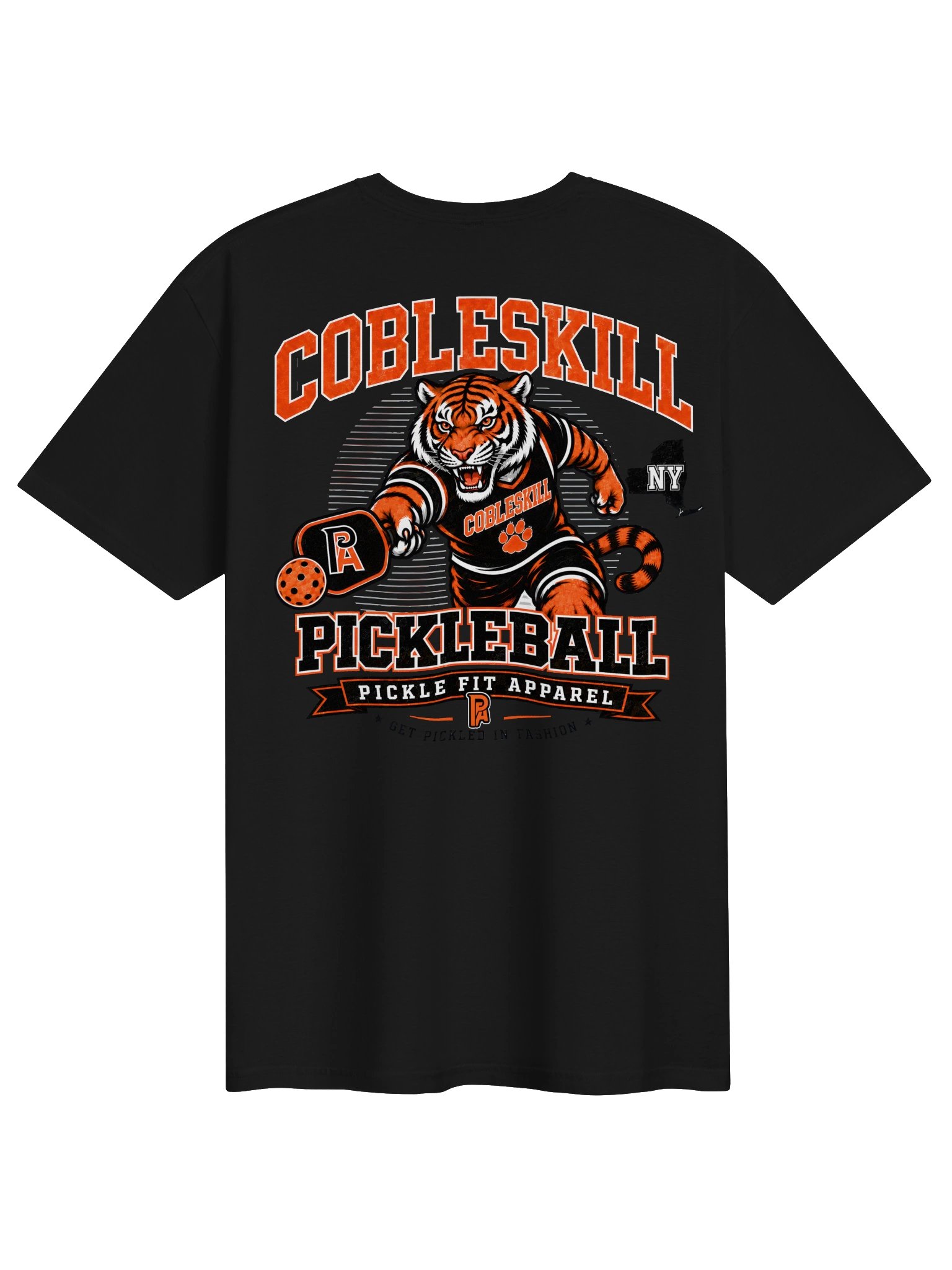 Cobleskill Pickleball Tiger Graphic Rep Your City Rep Your Court product image (2)