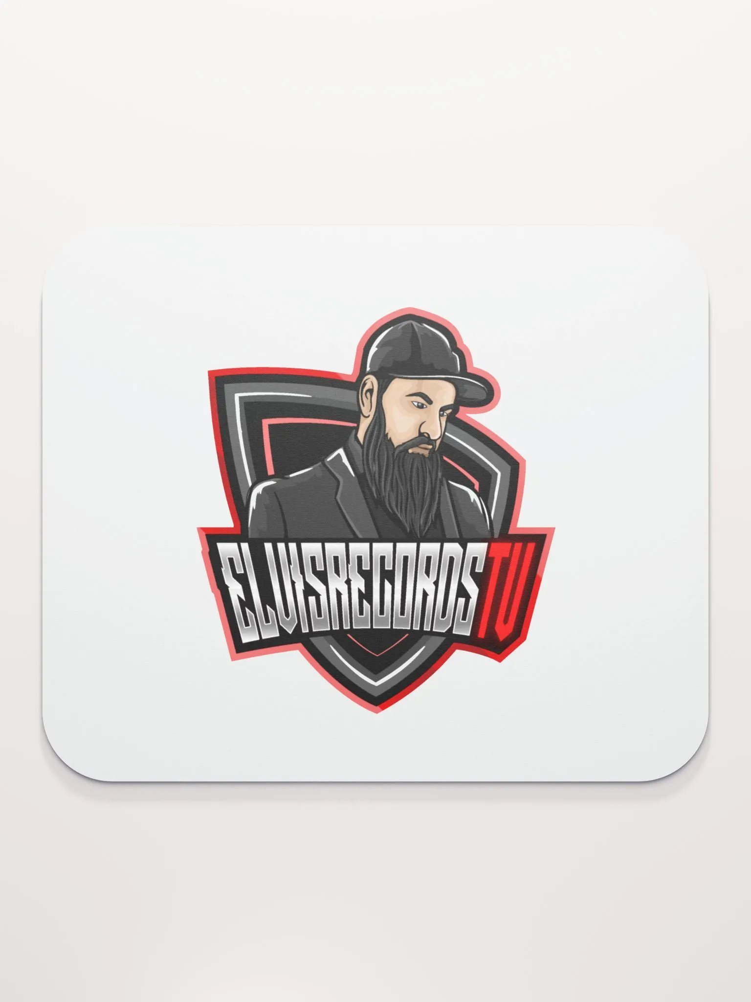 ELVISRECORDSTV Elusive Emblem Mouse Pad product image (2)