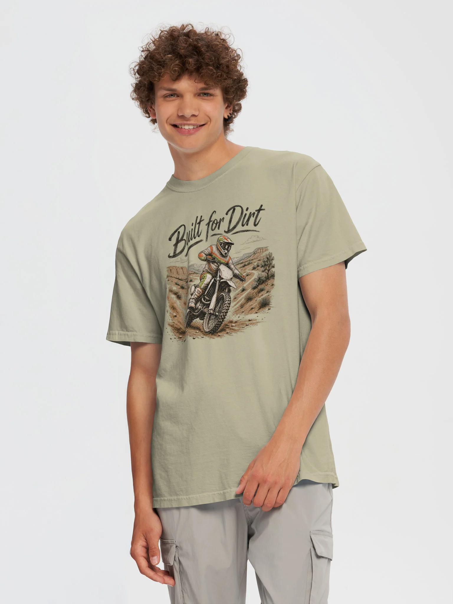 Built for the Dirt | Motocross & Dirt Bike Tee product image (5)