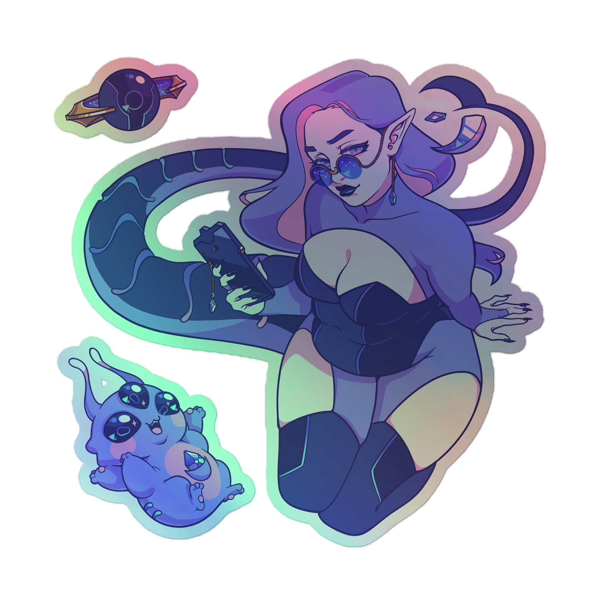 ENRICHMENT PROTOCOL HOLOGRAPHIC STICKER SET product image (1)