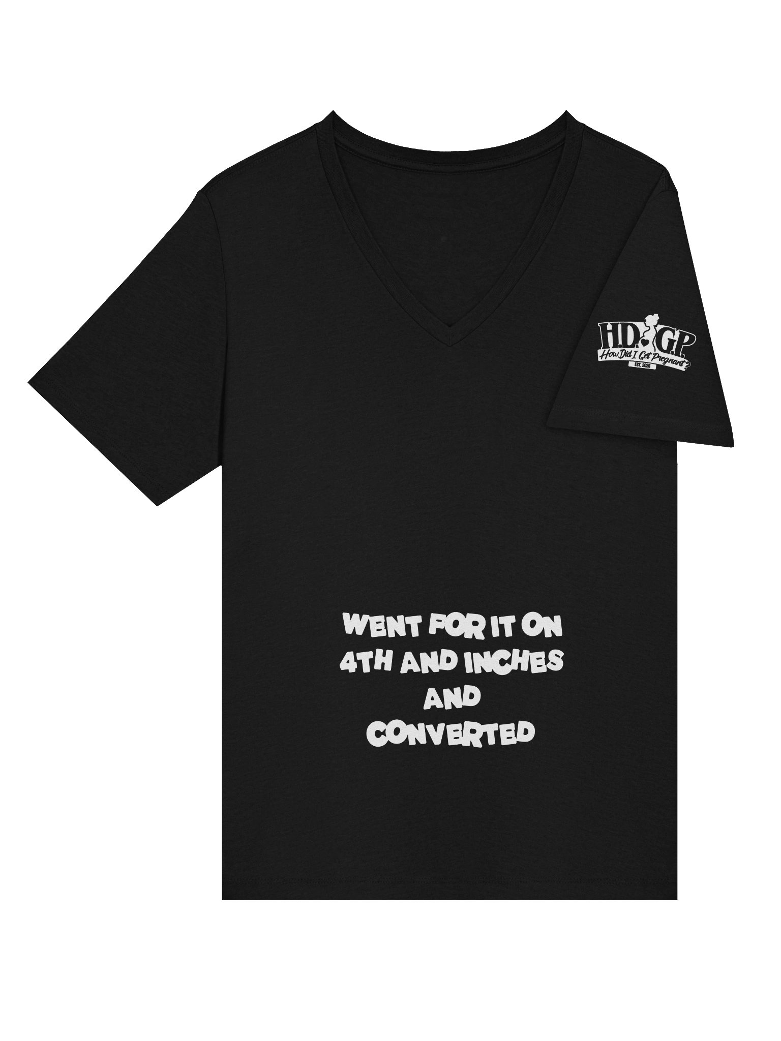 WENT FOR IT ON 4TH & INCHES MATERNITY TEE product image (16)