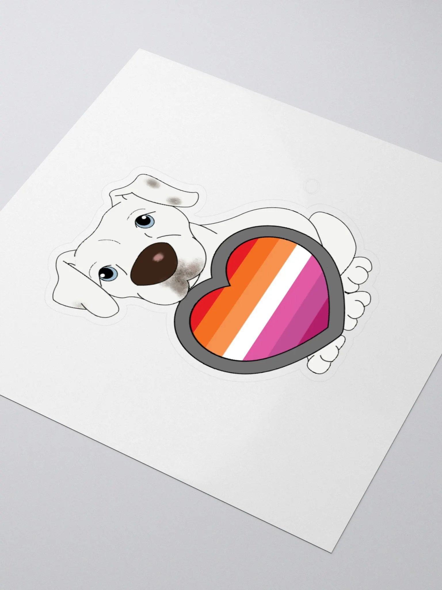 Pride Pup Abby: Lesbian Pride product image (3)