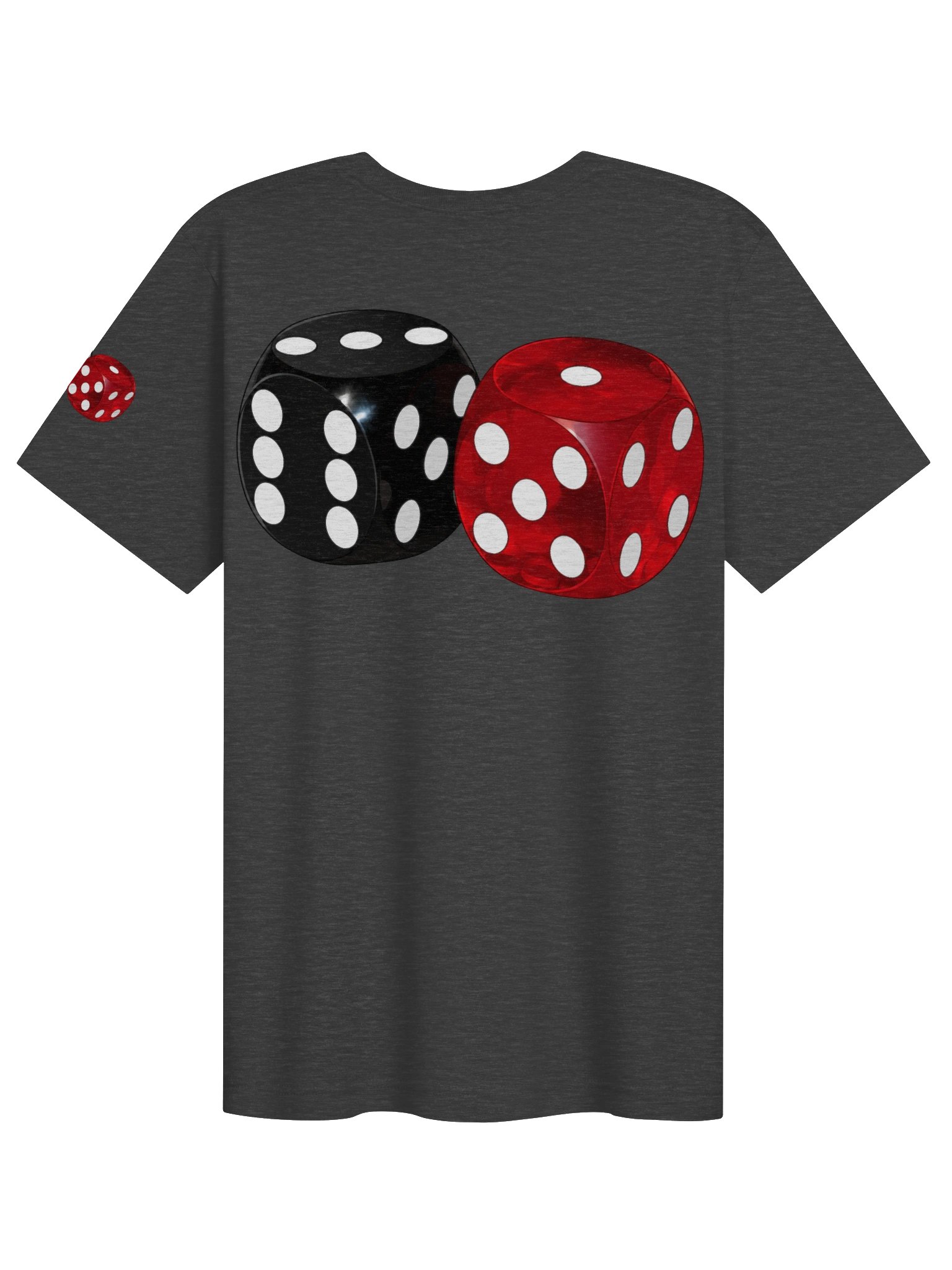Large Dice Backgammon Life Logo Tee product image (2)