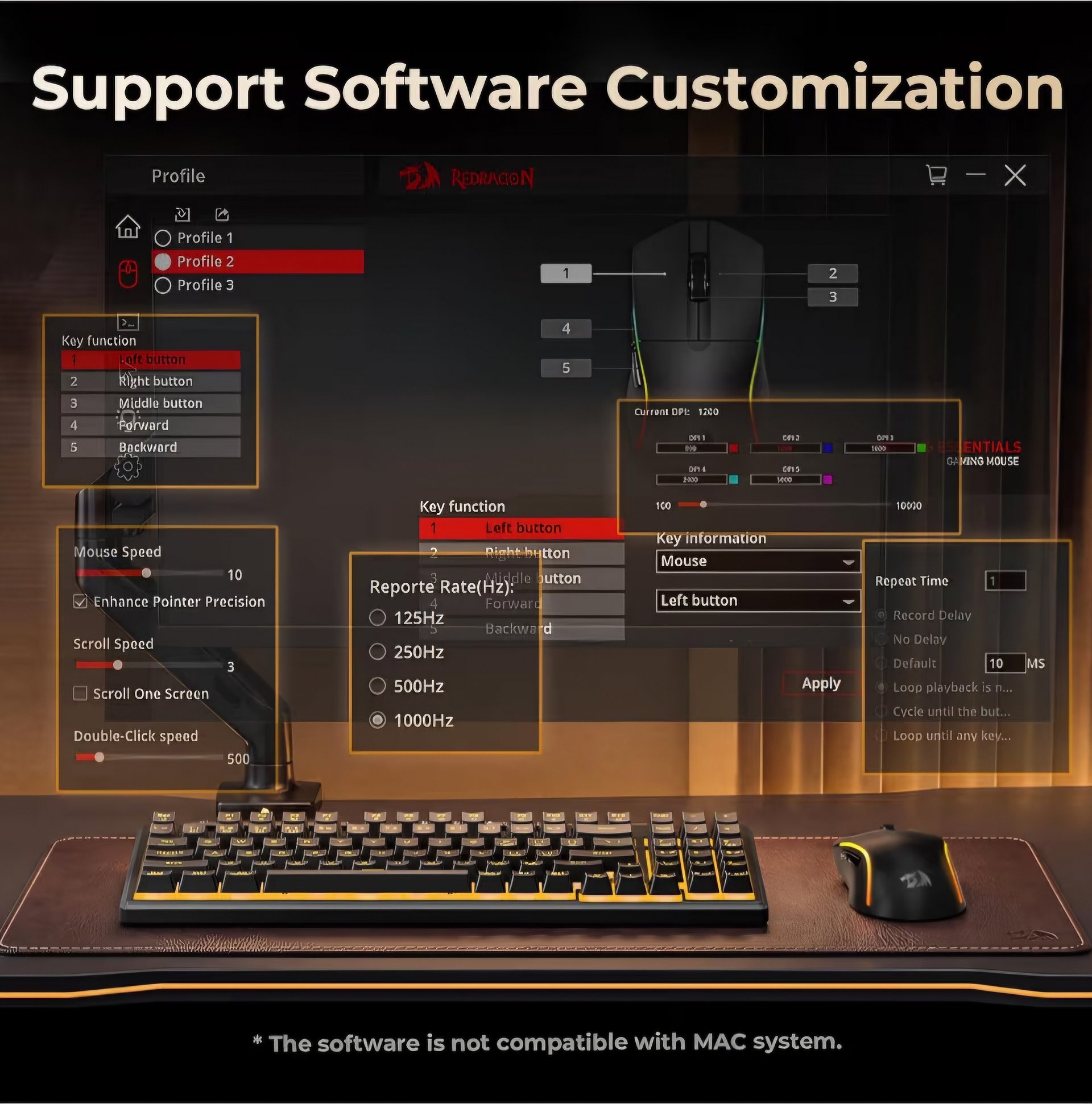 Redragon S156 Wireless Keyboard and Mouse product image (10)
