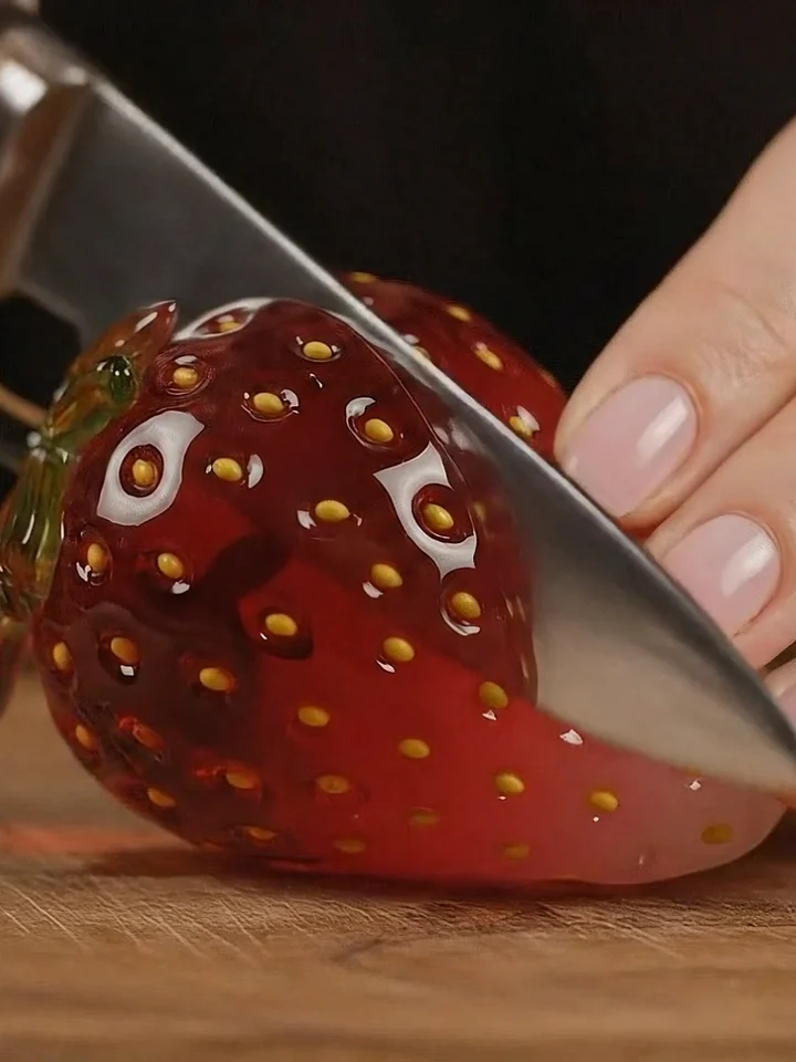 Cutting Glass Objects/Fruits product image (1)