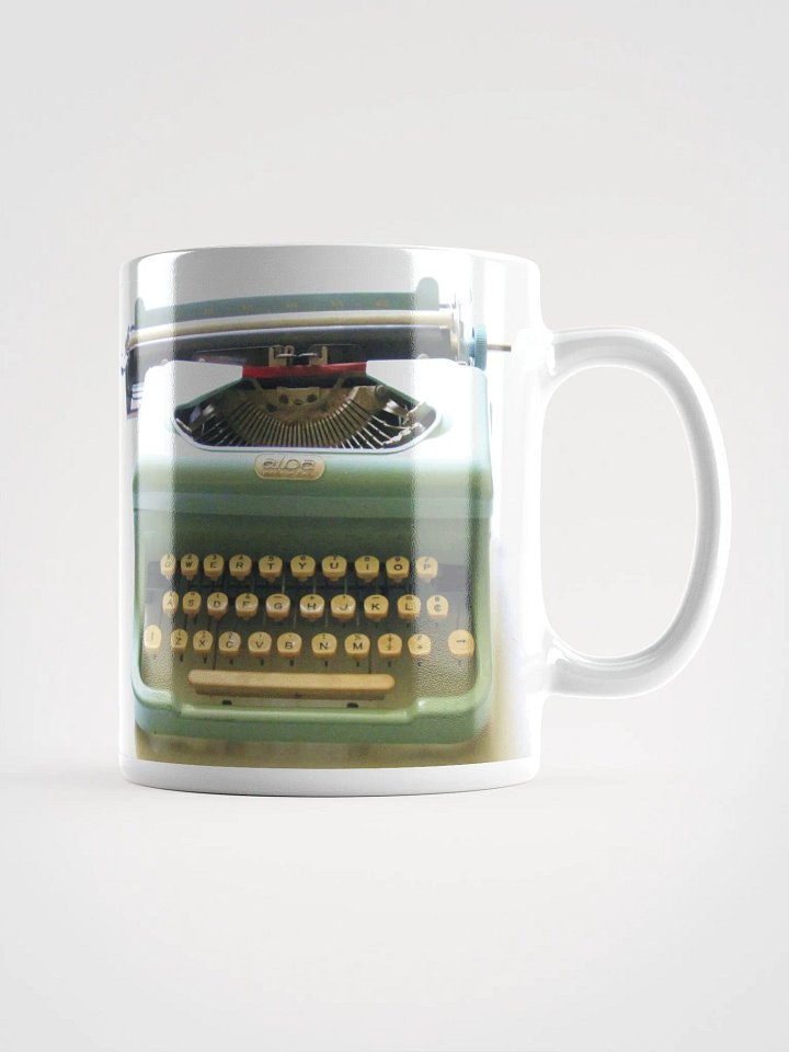 Mint Typewriter Mug product image (1)