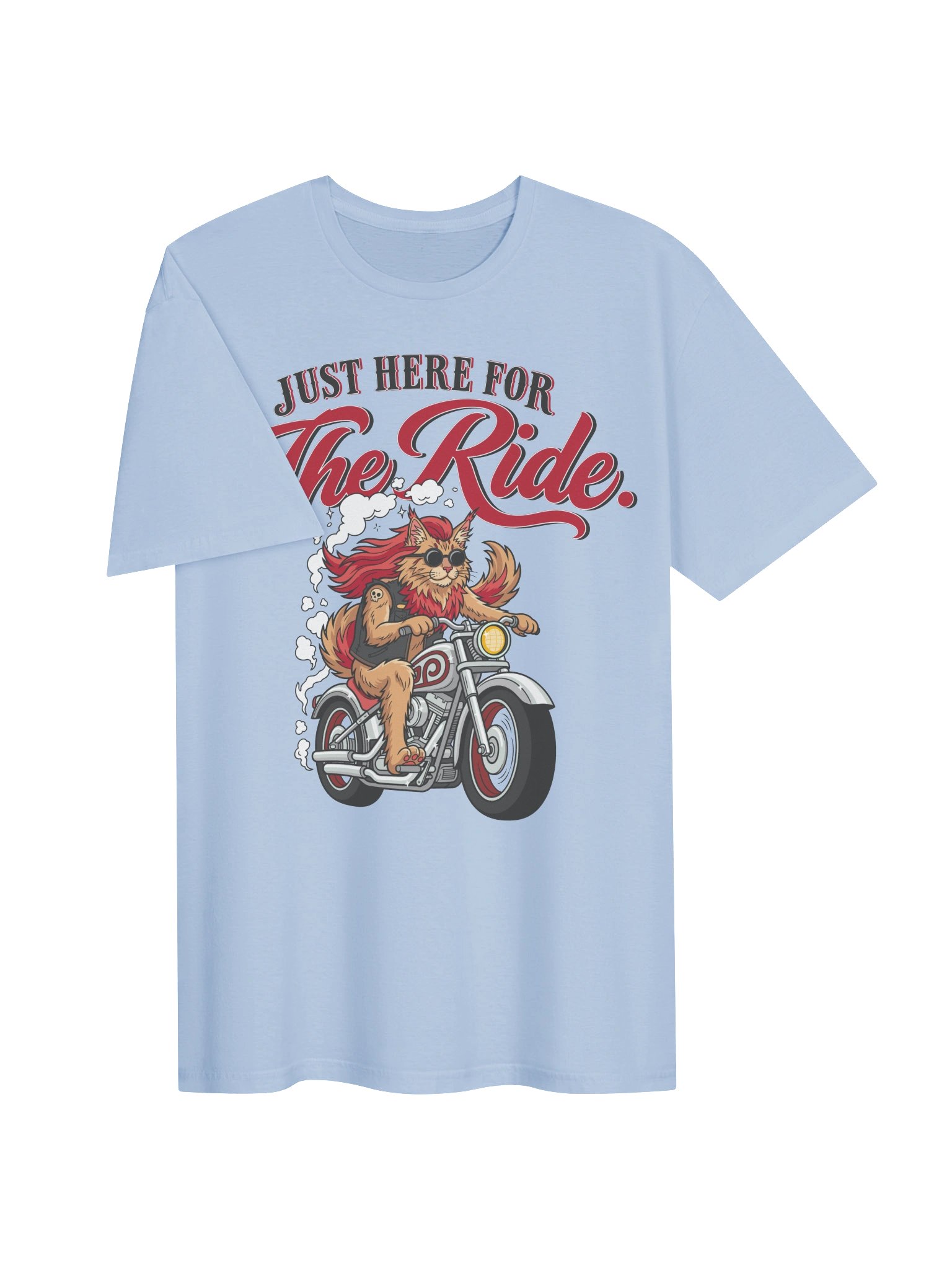 Just Here For The Ride Maine Coon Shirt product image (4)