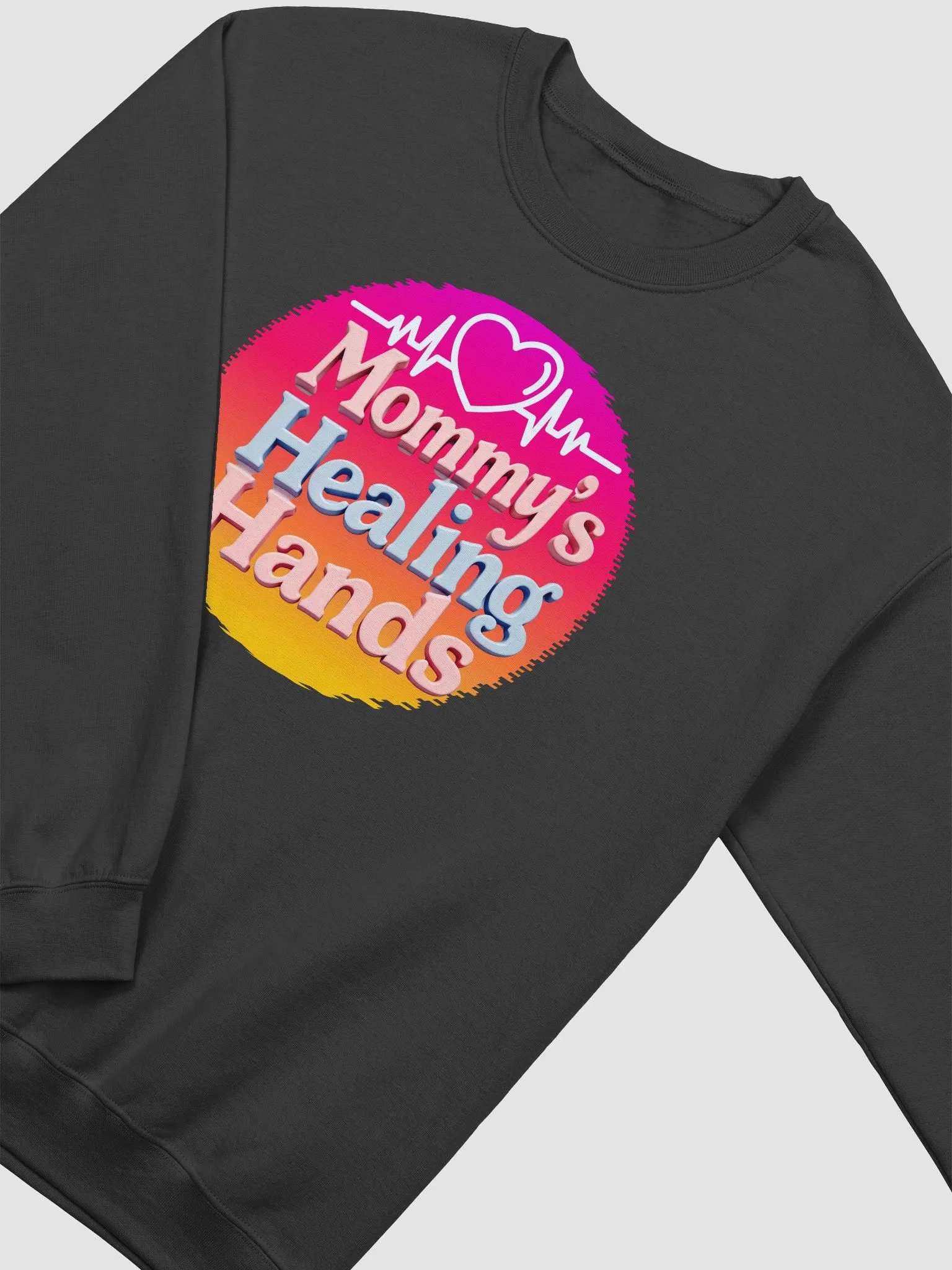 Mommy’s Healing Hands Gradient Crewneck Sweatshirt product image (18)