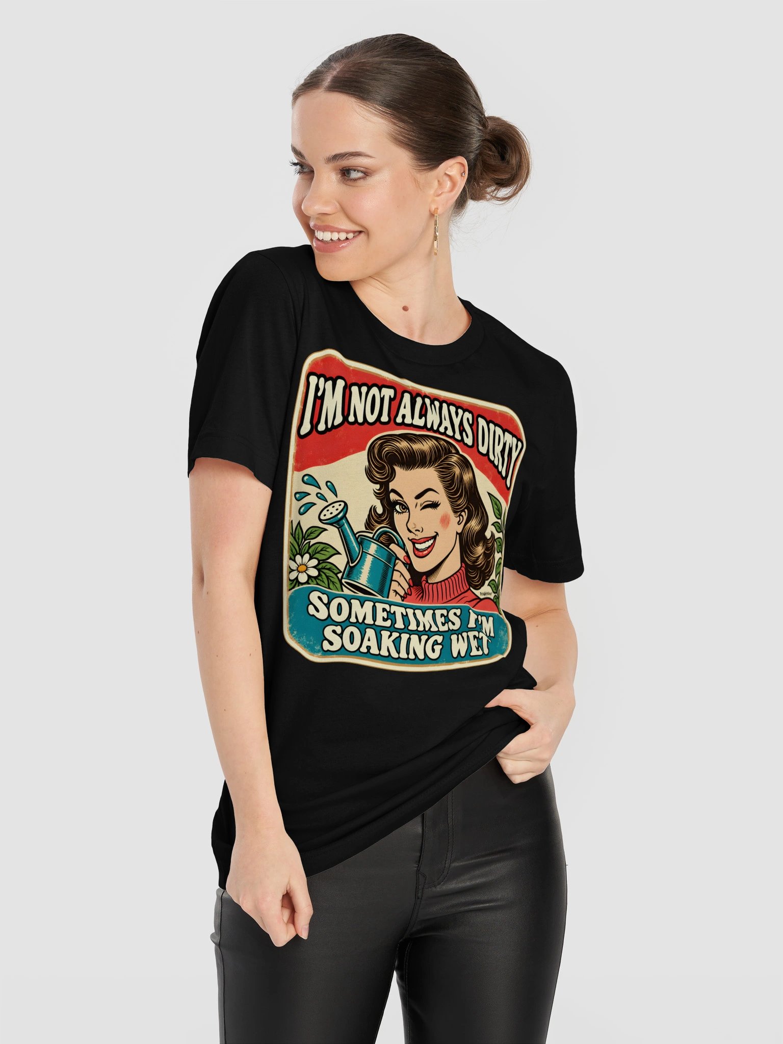 Soaking Wet Botanical Pun Tee product image (2)