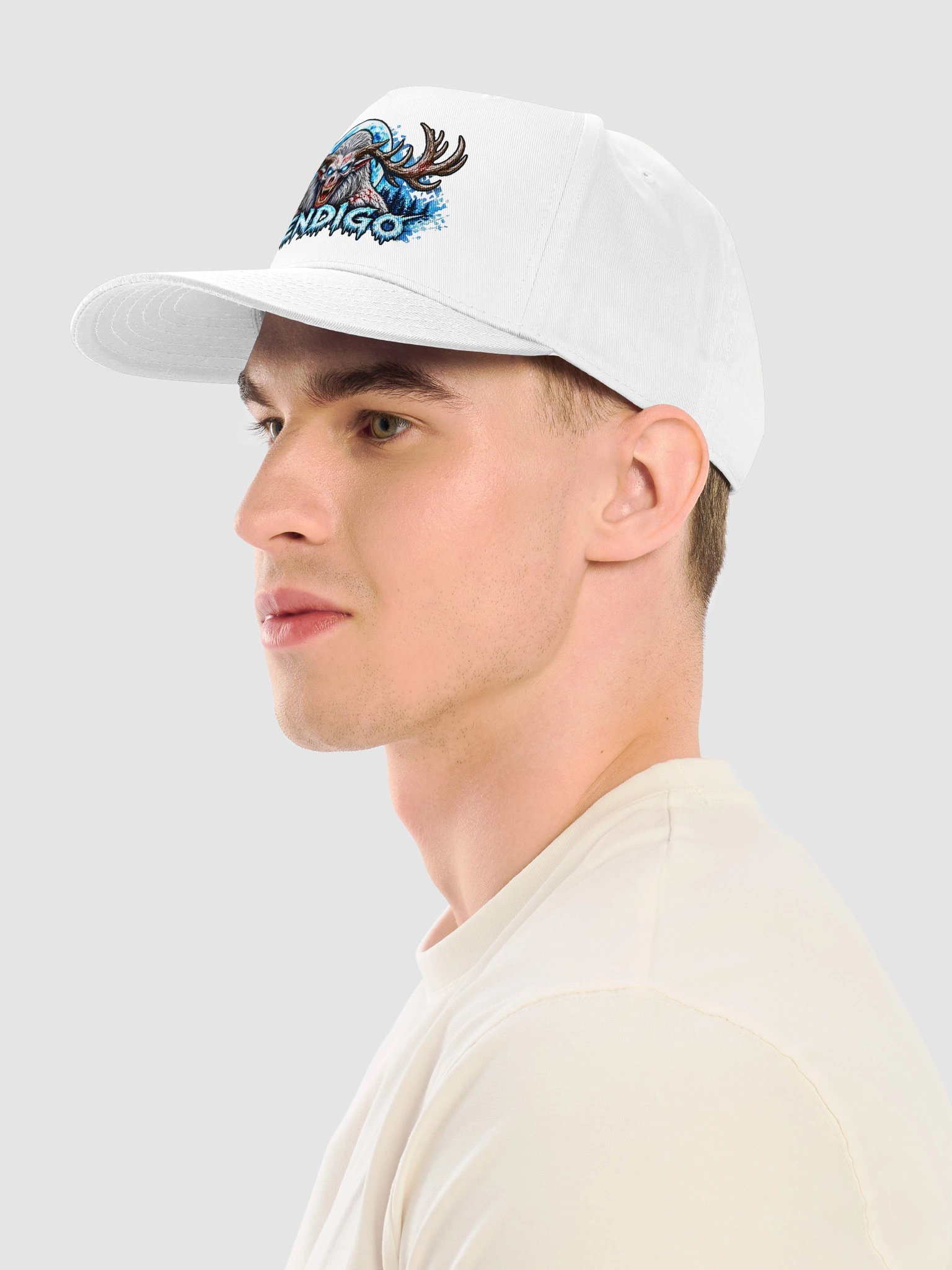 Wendigo Cap — Frozen Hunger - White product image (5)
