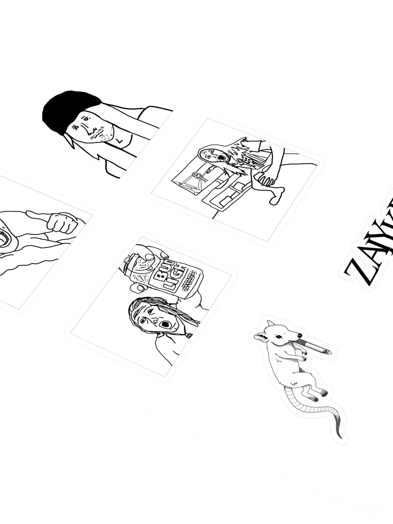 The Zaiyke Sticker Pack product image (2)