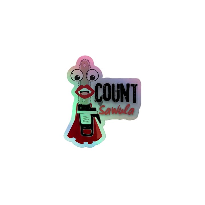 Count Sawula Holographic Sticker product image (1)