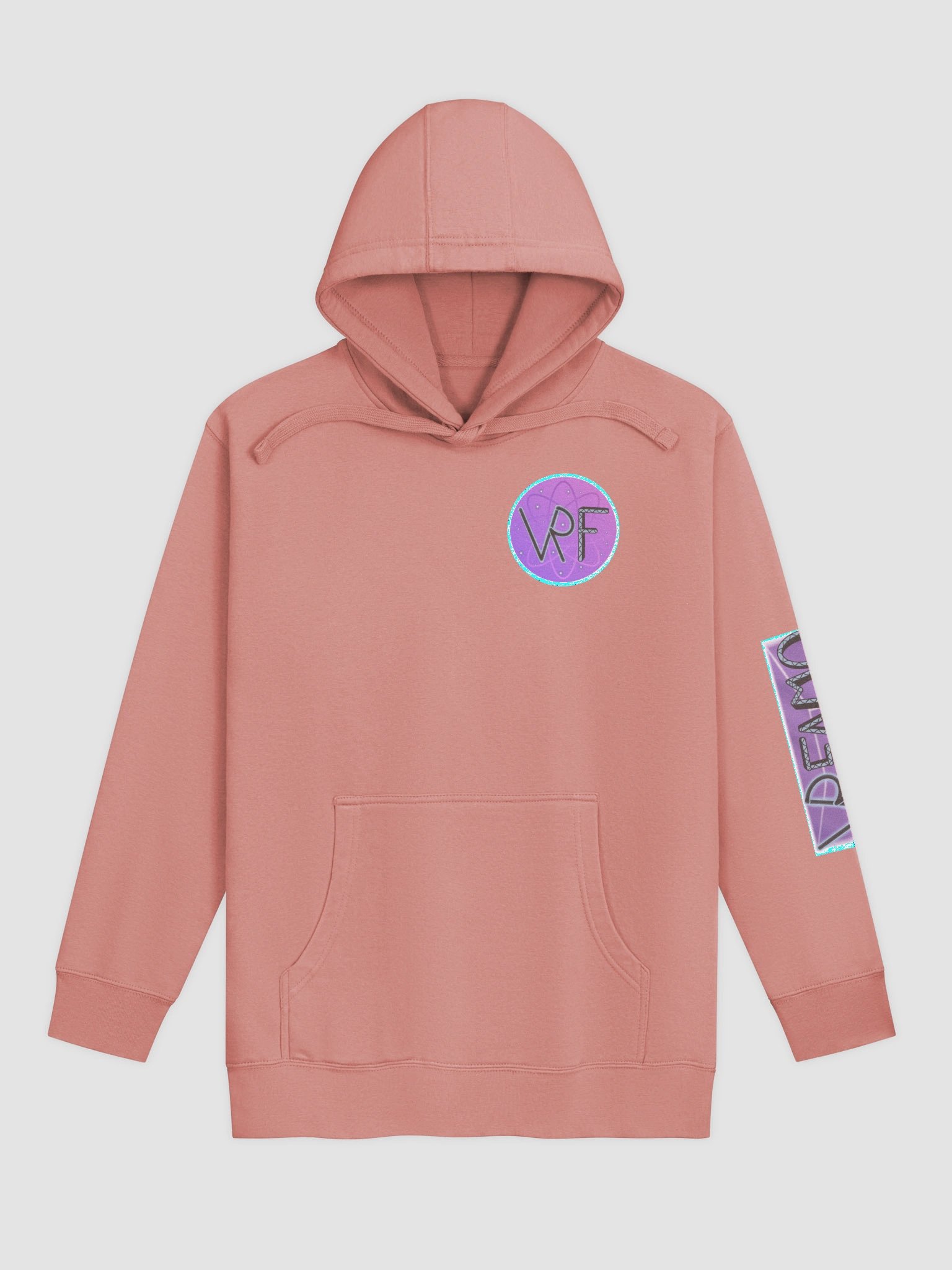 VR.Famo logo hoodie (front and sleeve) product image (4)