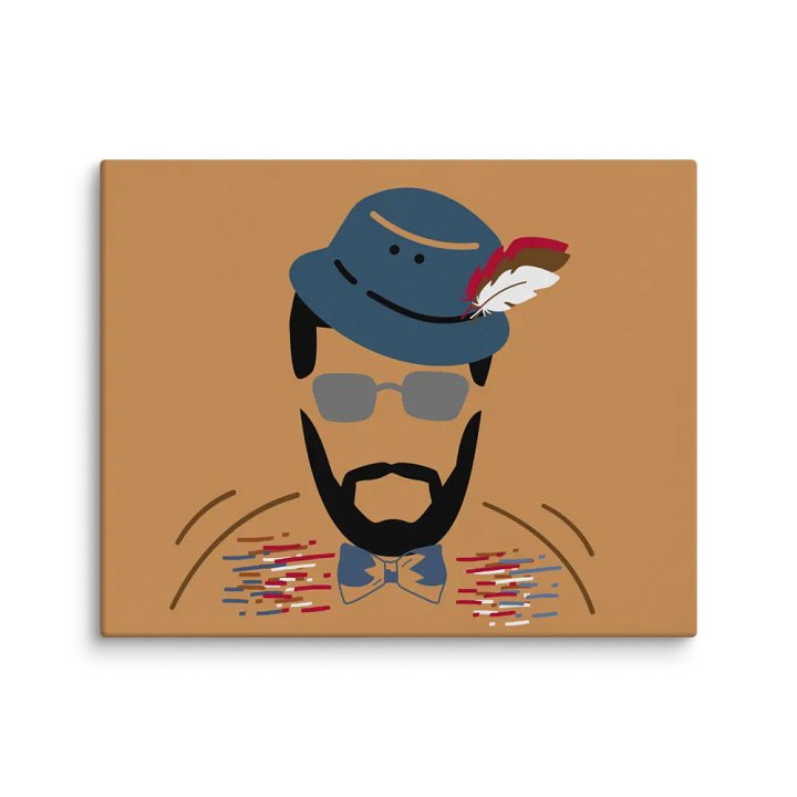 Abstract Man Fusion Canvas product image (2)