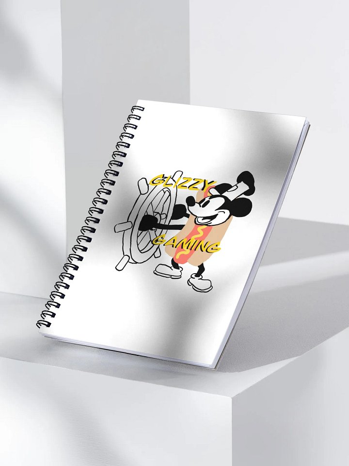 Captain Glizzy Spiral Notebook product image (2)