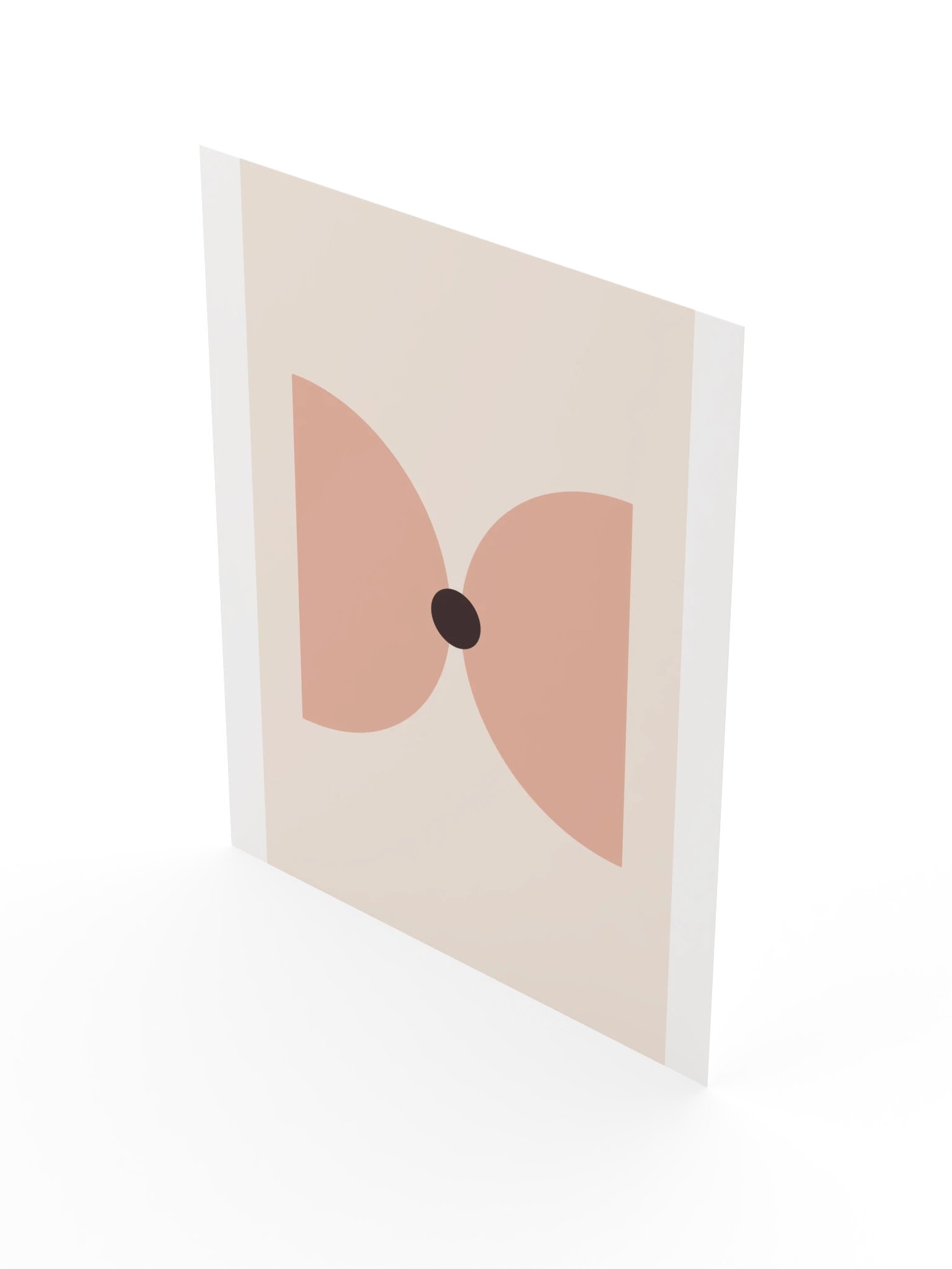 Blush Pink Geometric Print | Abstract Bathroom Wall Art product image (5)