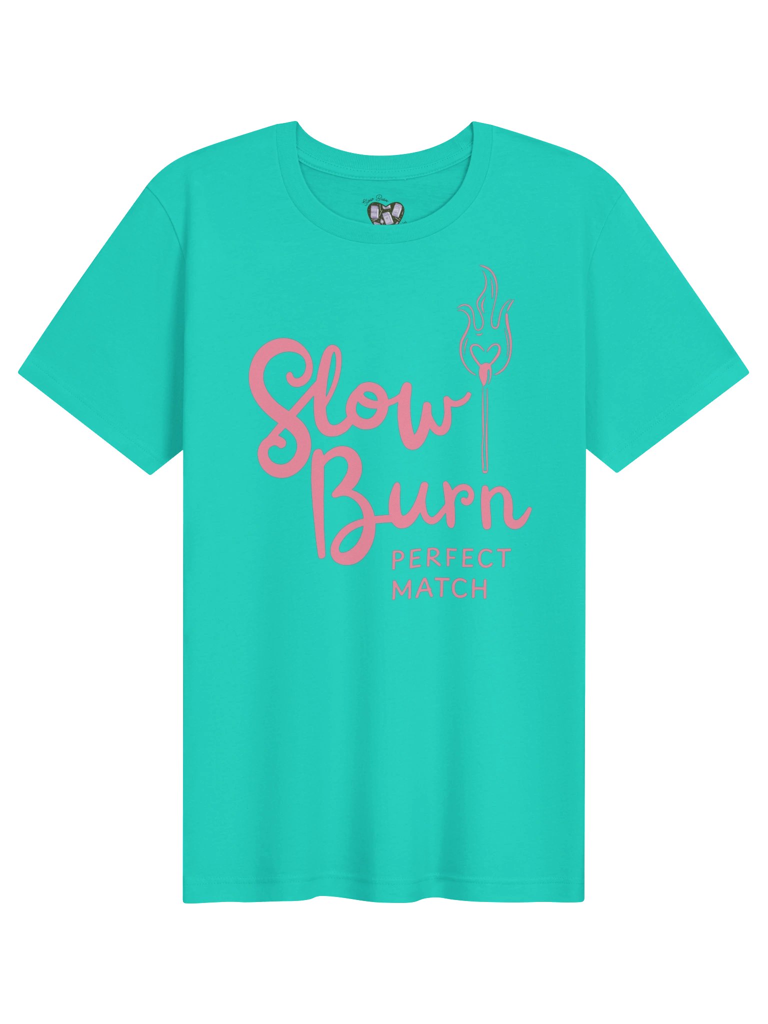 Slow Burn Perfect Match | Pink logo alt colors - B&C product image (1)