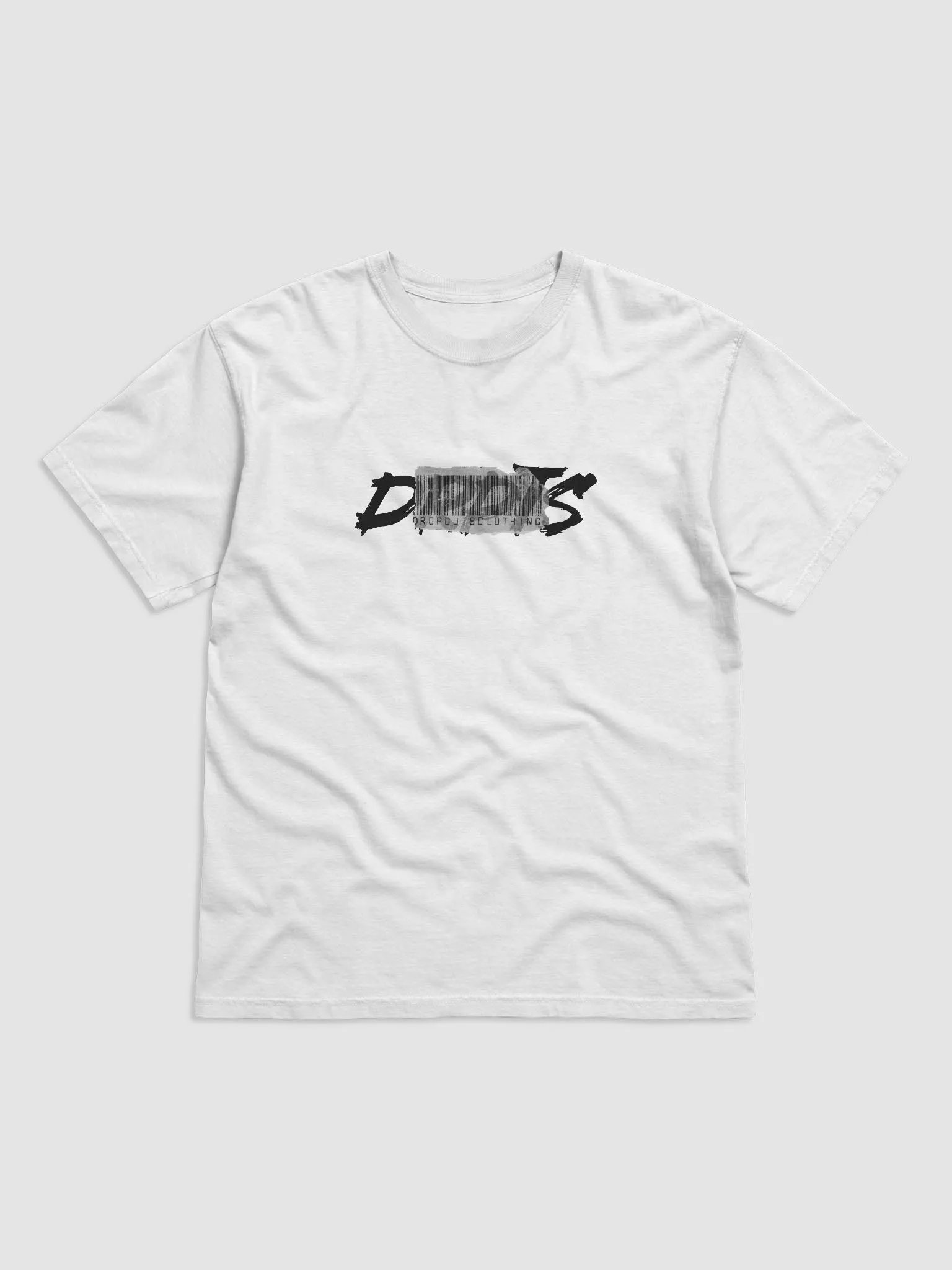 DRPTS BARCODE TEE: White product image (1)