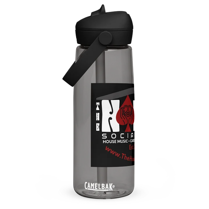 The House Social Club Flip Straw Bottle product image (1)