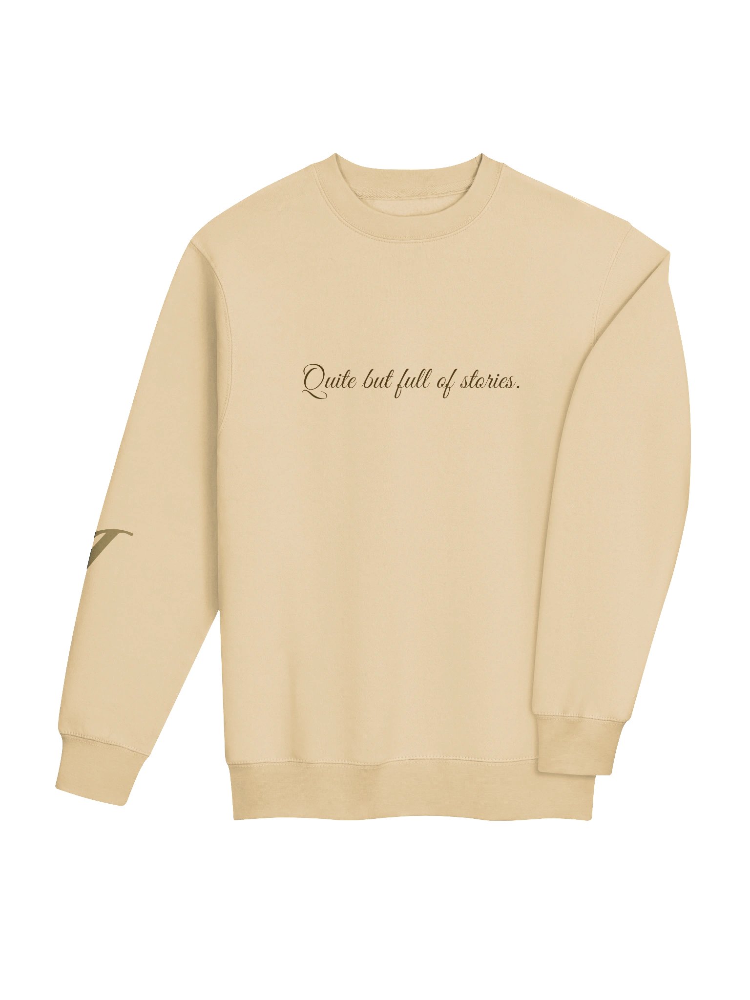 Quiet but full of stories SWEATER product image (4)