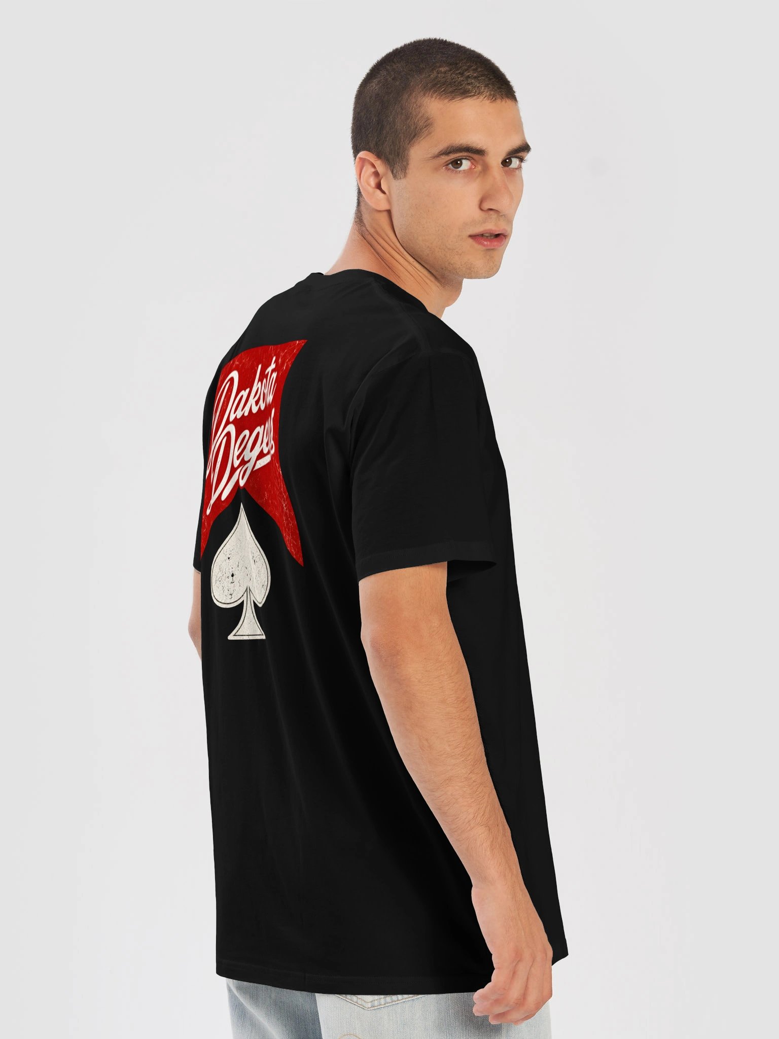 Dakota Degens Red logo Spade Tee product image (8)