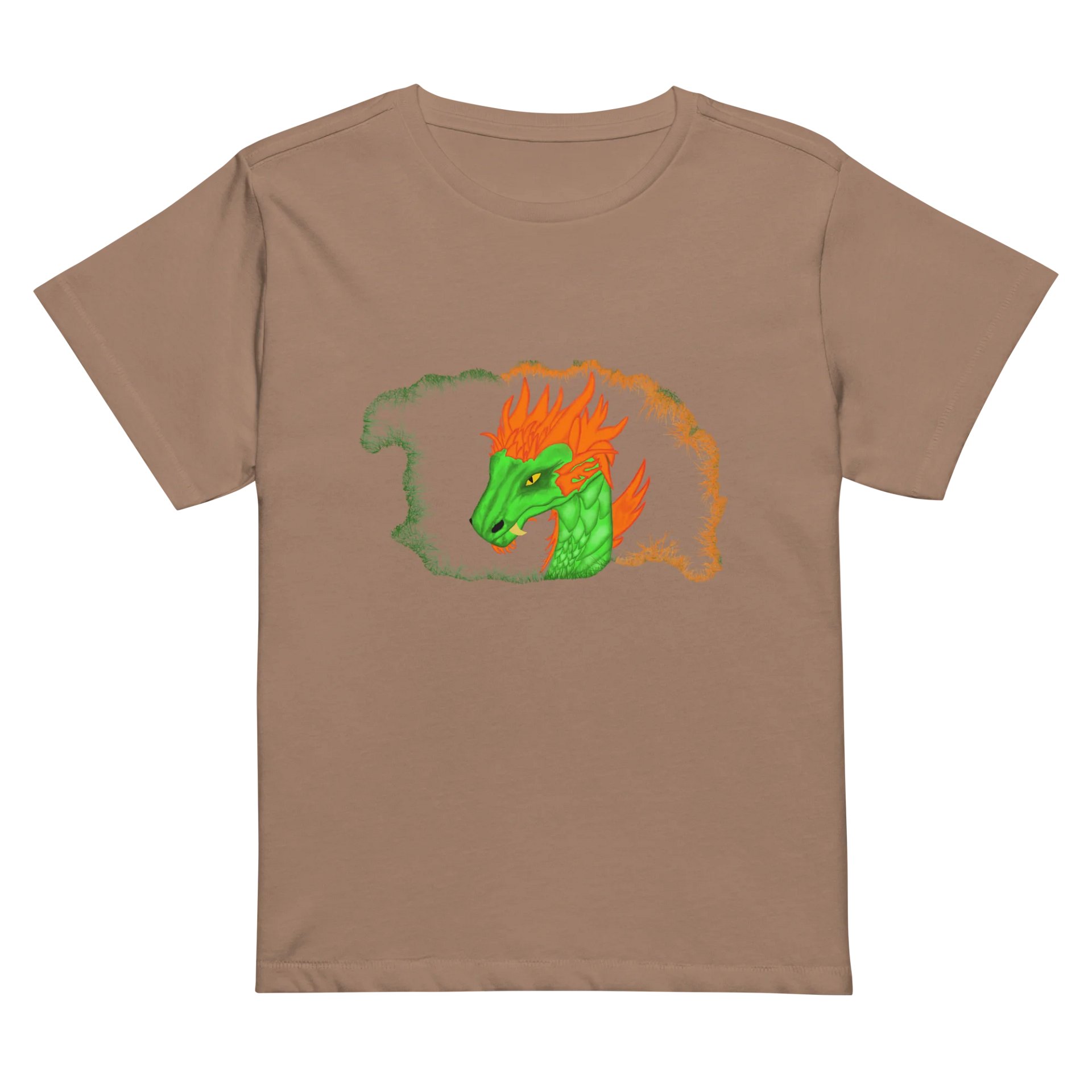 Dragon's Blaze High-Waisted Tee product image (2)