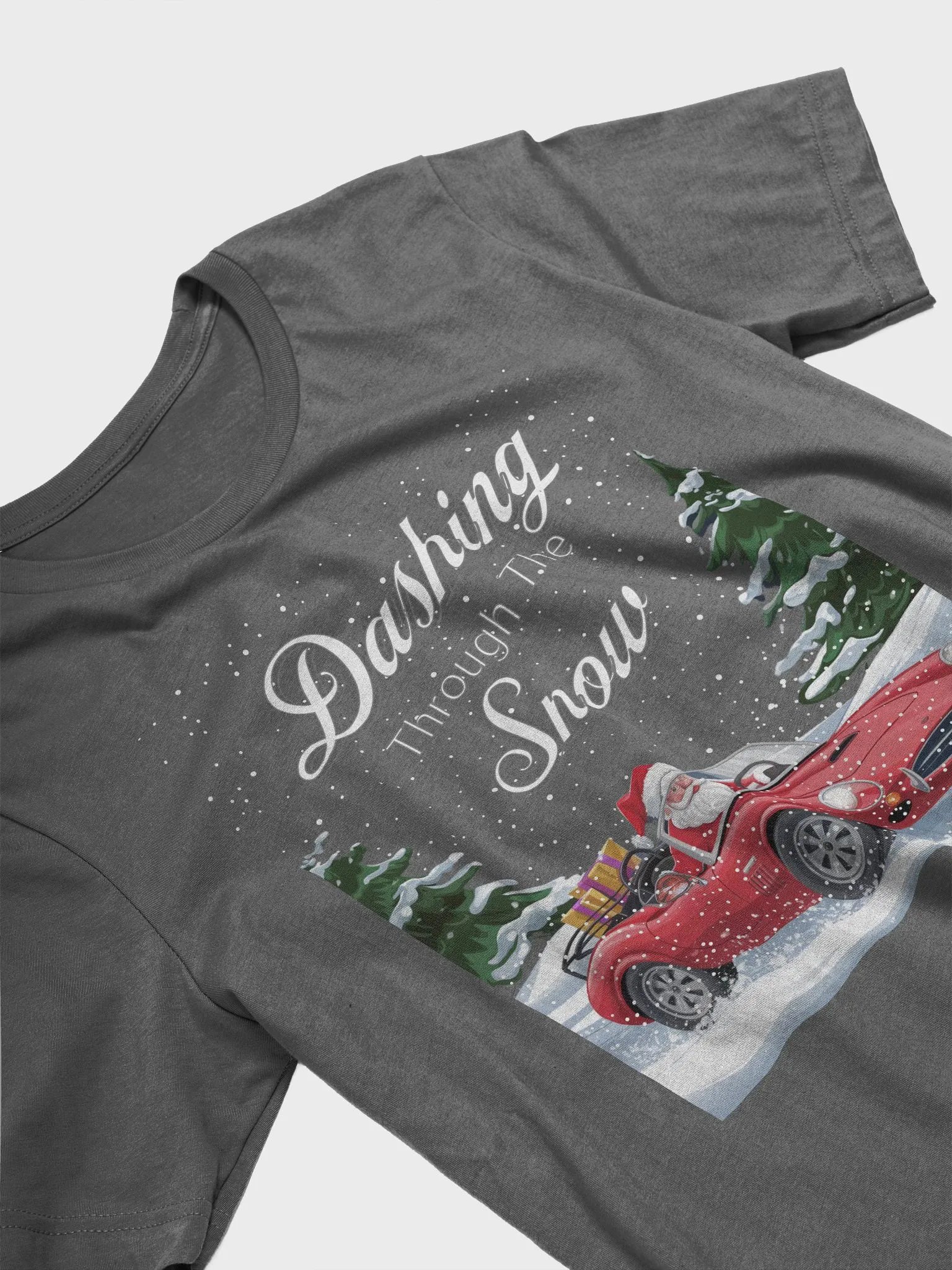 Dashing Through The Snow - Santa In A Red Convertible product image (15)