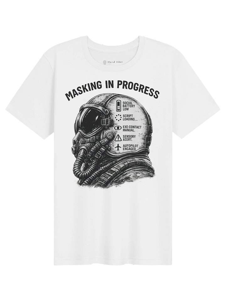 Masking in Progress - Light Color Tee product image (51)