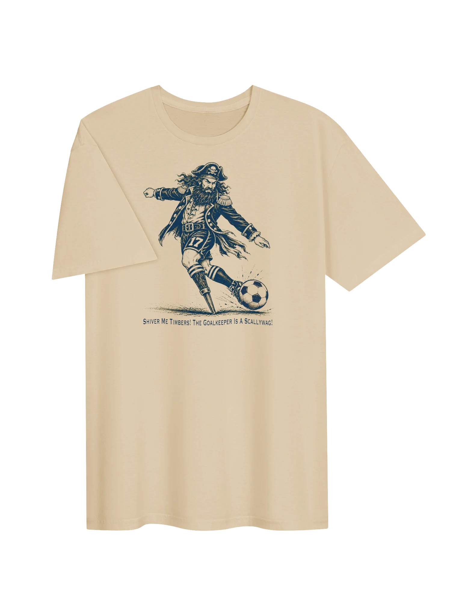 Blackbeard Team Captain Soccer T-shirt product image (3)