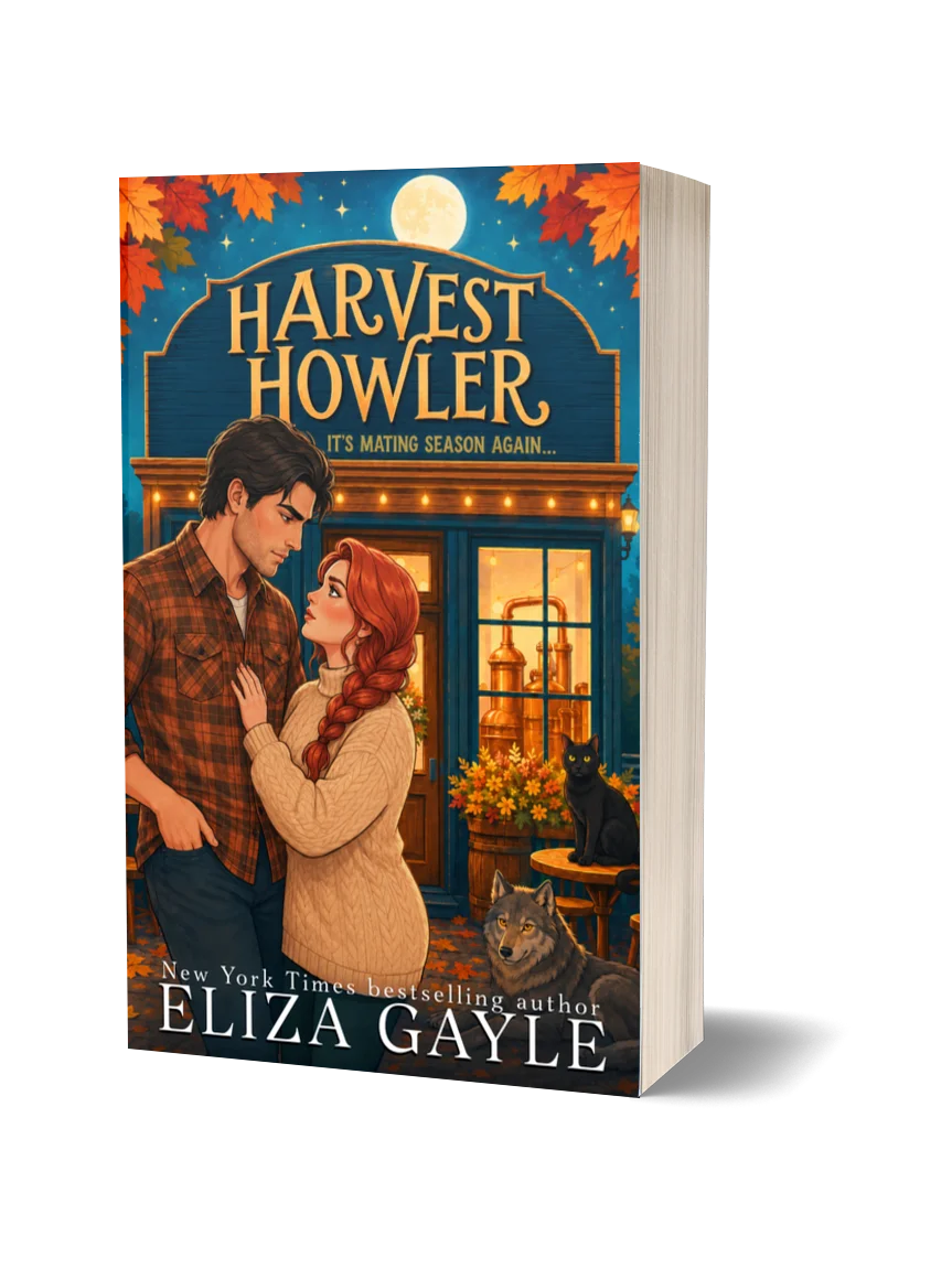 Harvest Howler by Eliza Gayle (Cozy Witch and Wolf Shifter Romance) Signed Paperback product image (1)
