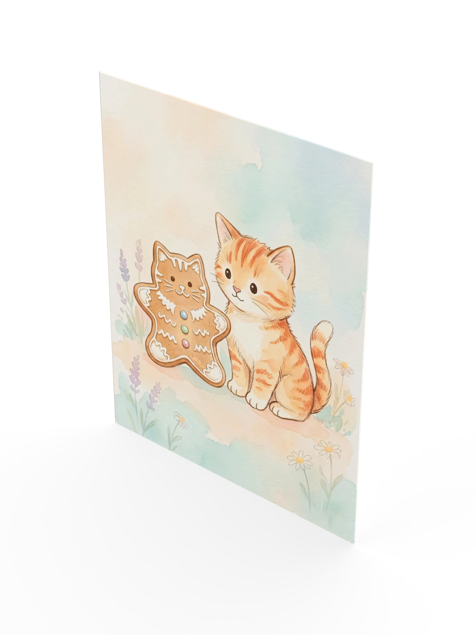 Gingerbread Kitten Poster product image (17)