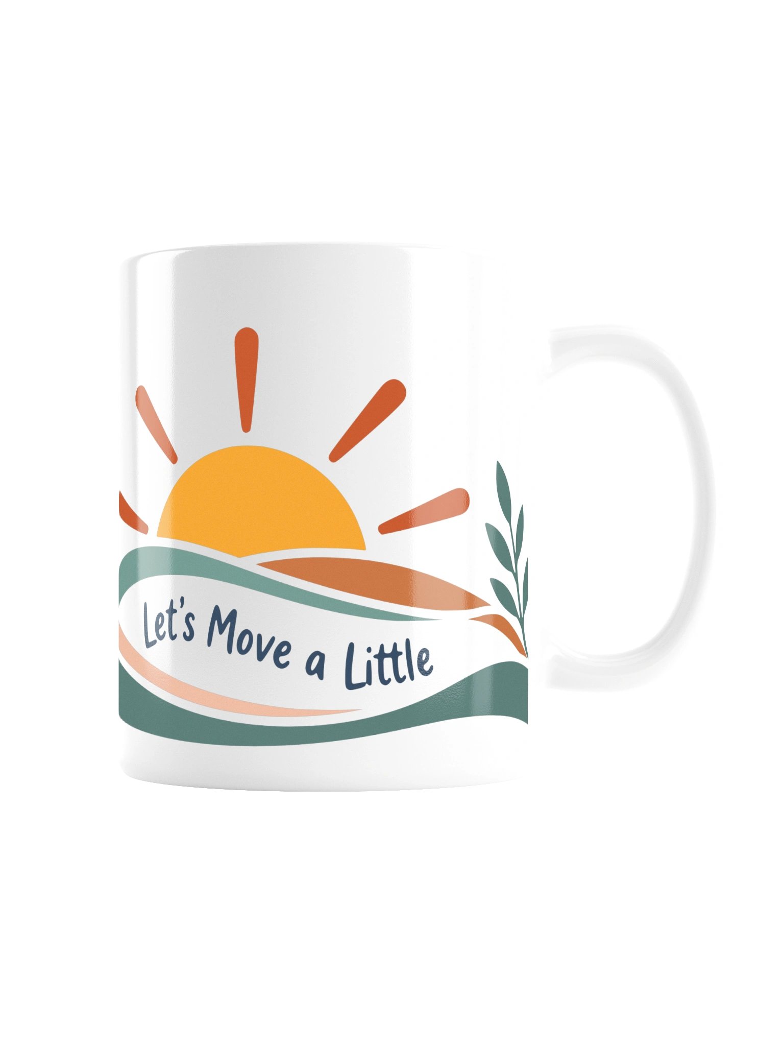 Let’s Move a Little Mug | Sunrise product image (8)