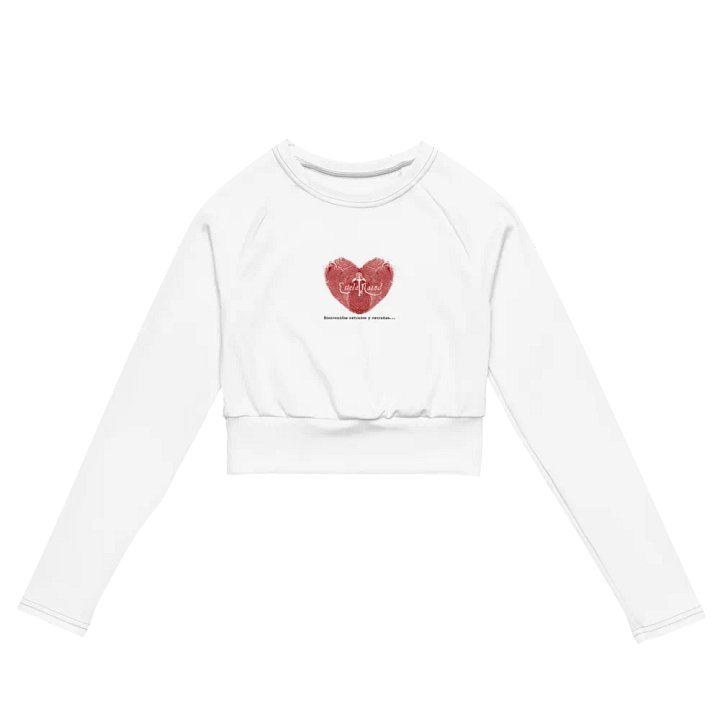 True Crime Love - Crop Top manga larga product image (2)