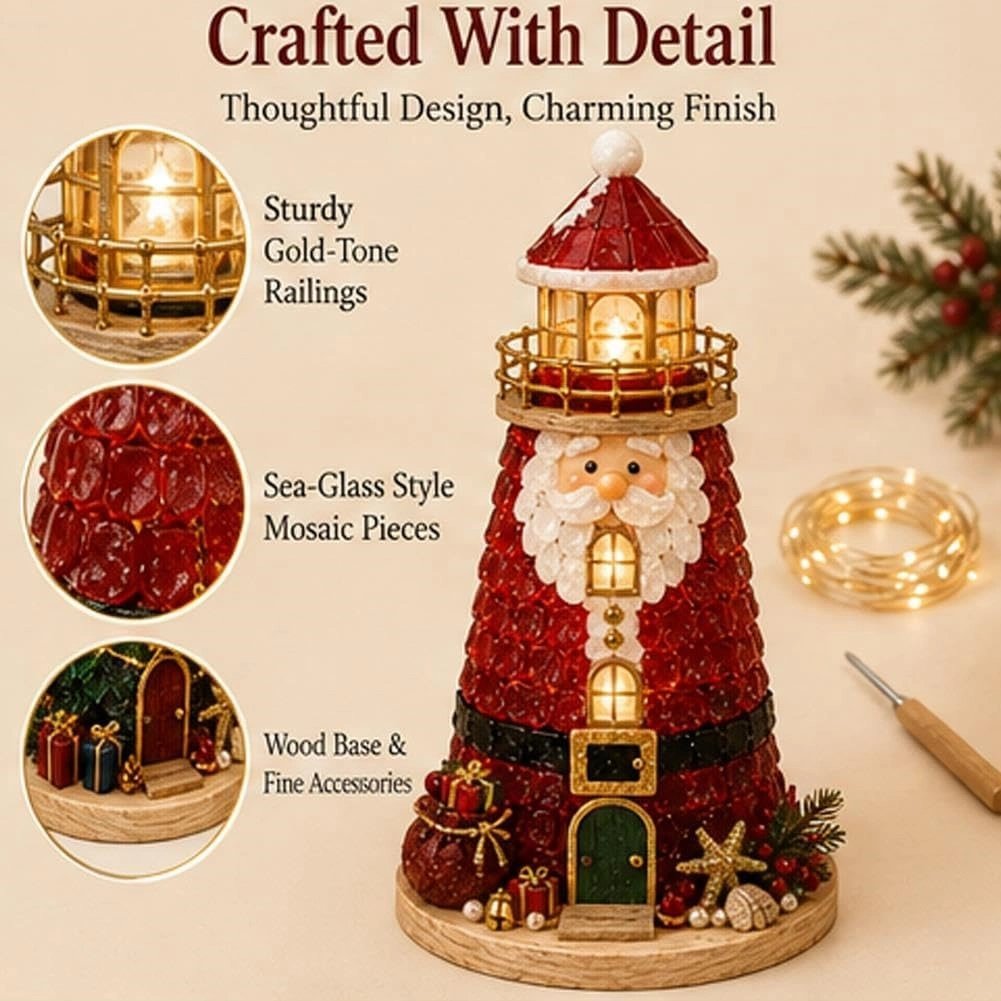 Christmas Glow 3D Lighthouse DIY Kit product image (6)