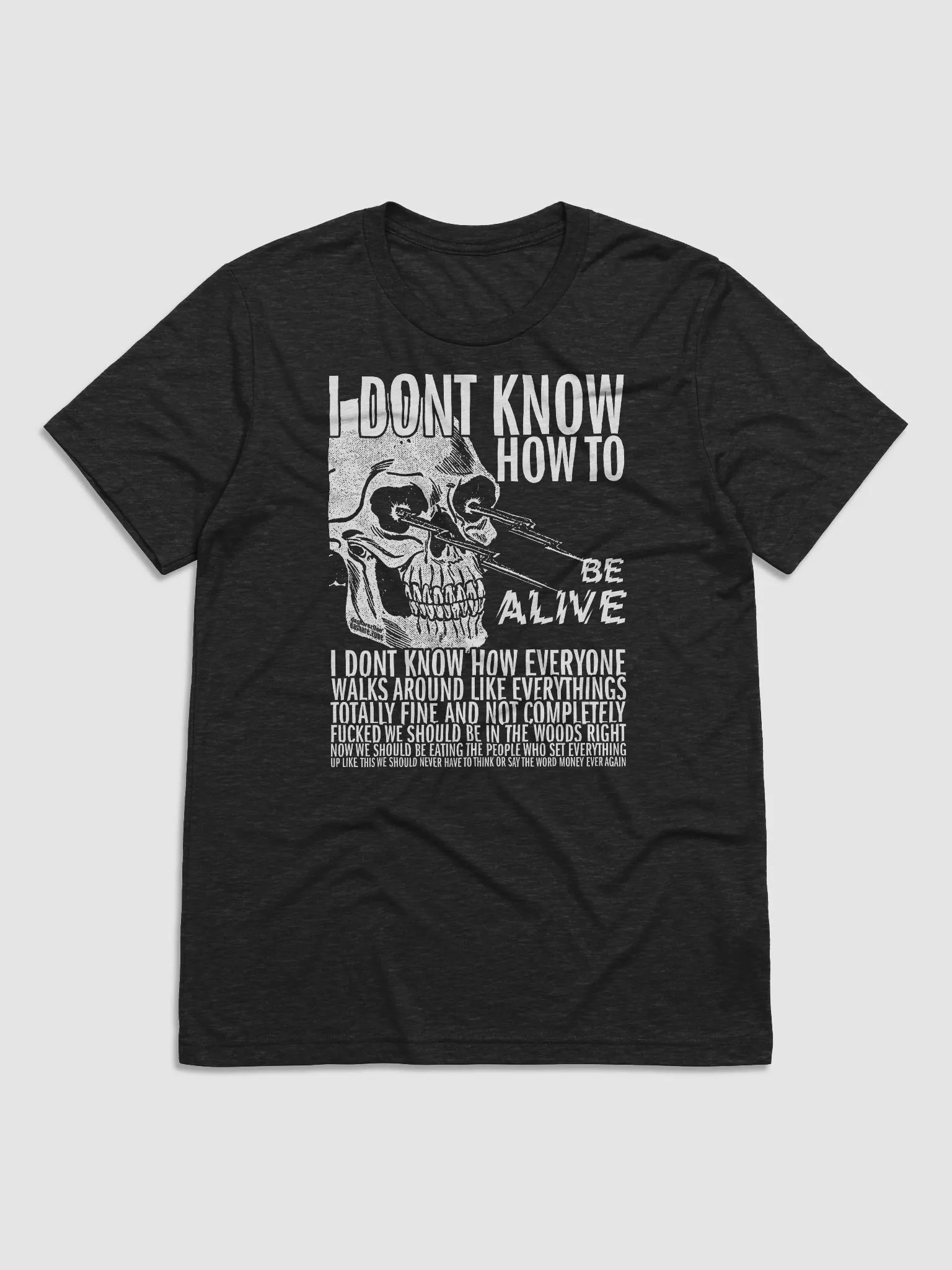 I DONT KNOW HOW TO BE ALIVE - TRIBLEND product image (1)