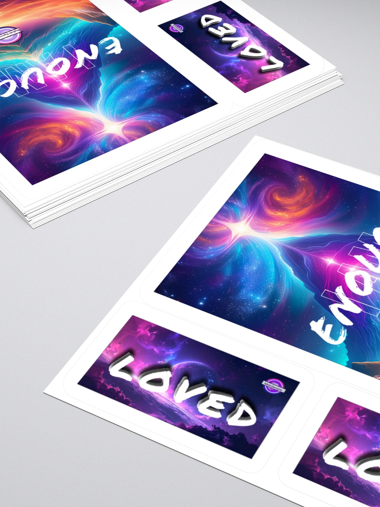 I Am Enough & LOVED Stickers product image (4)