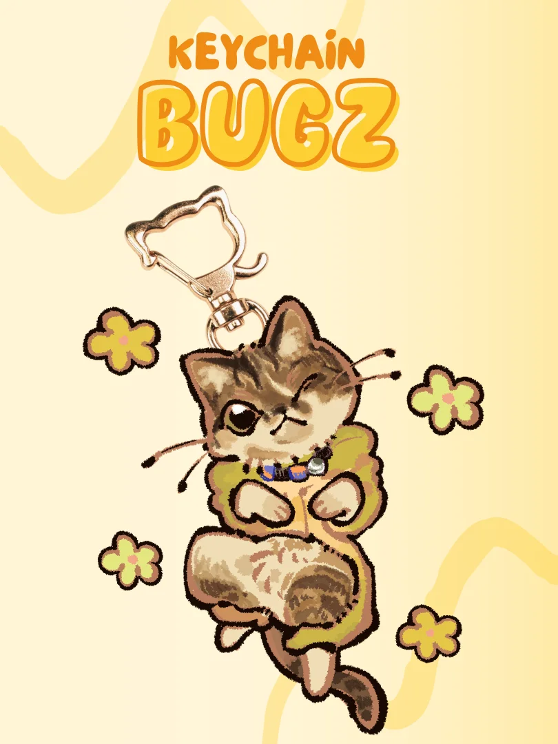 Bugz Acrylic Keychain :3 product image (1)