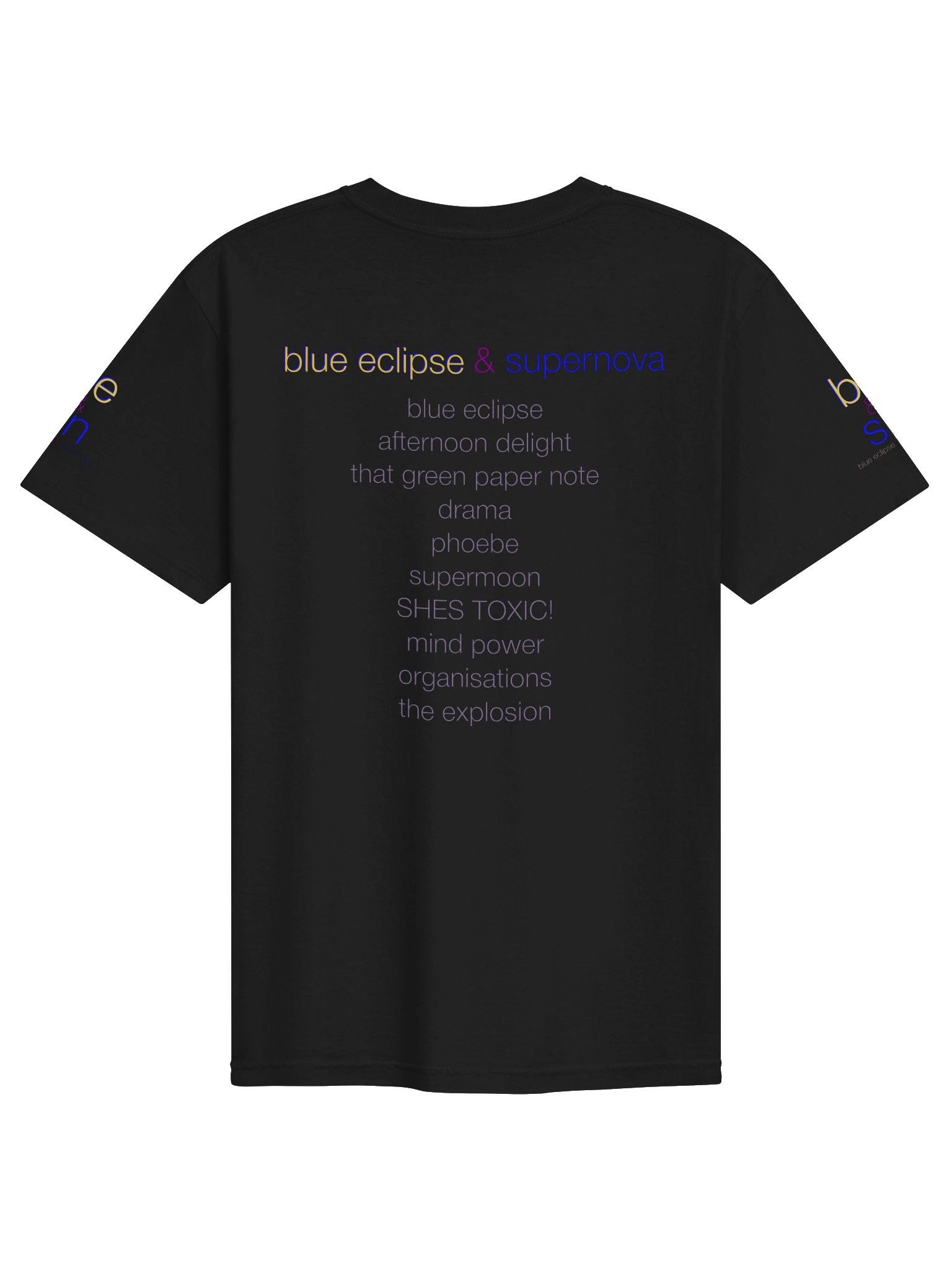 blue eclipse & supernova I - Standard T-Shirt product image (8)
