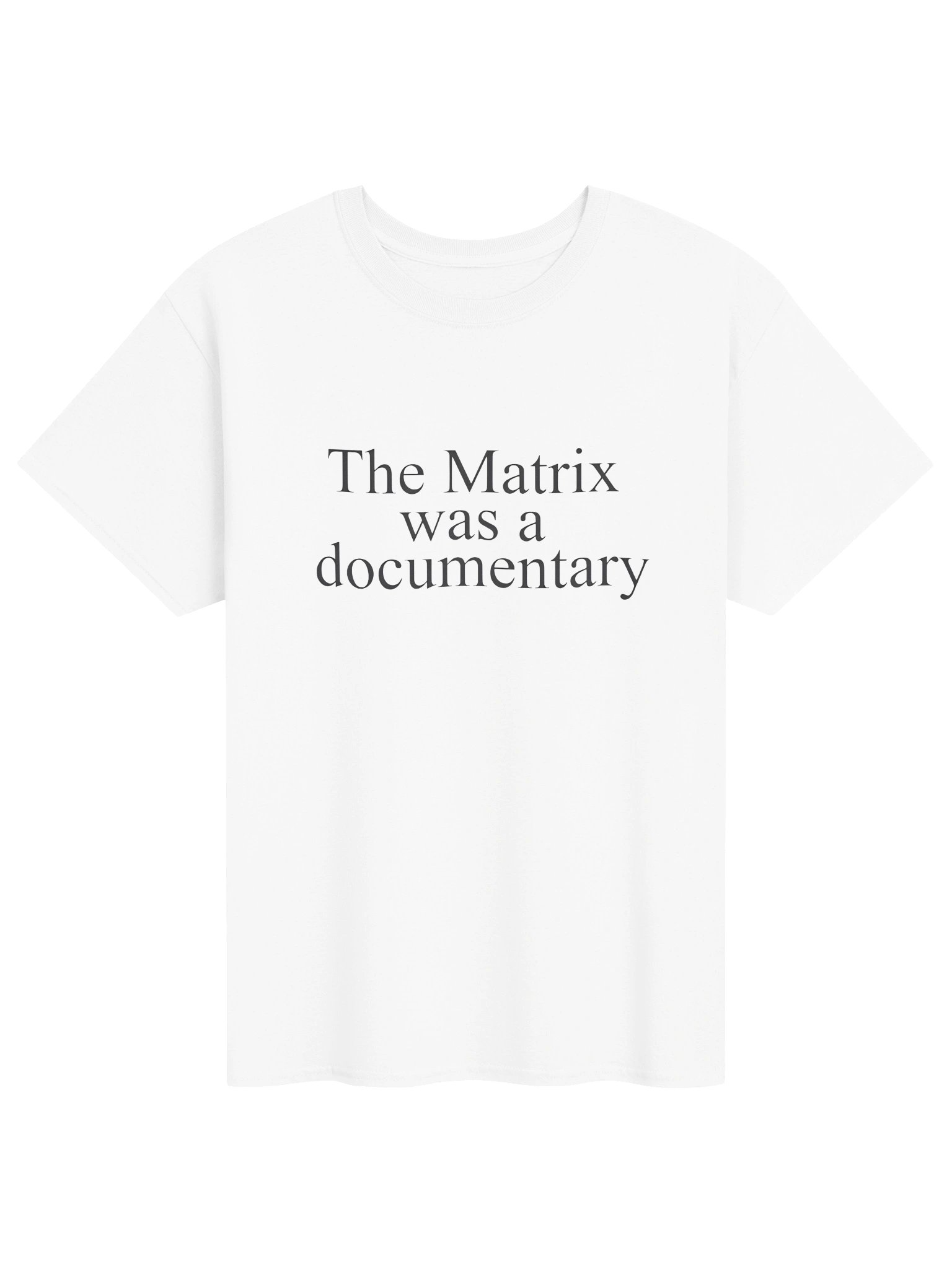 The Matrix Was A Documentary Shirt product image (10)