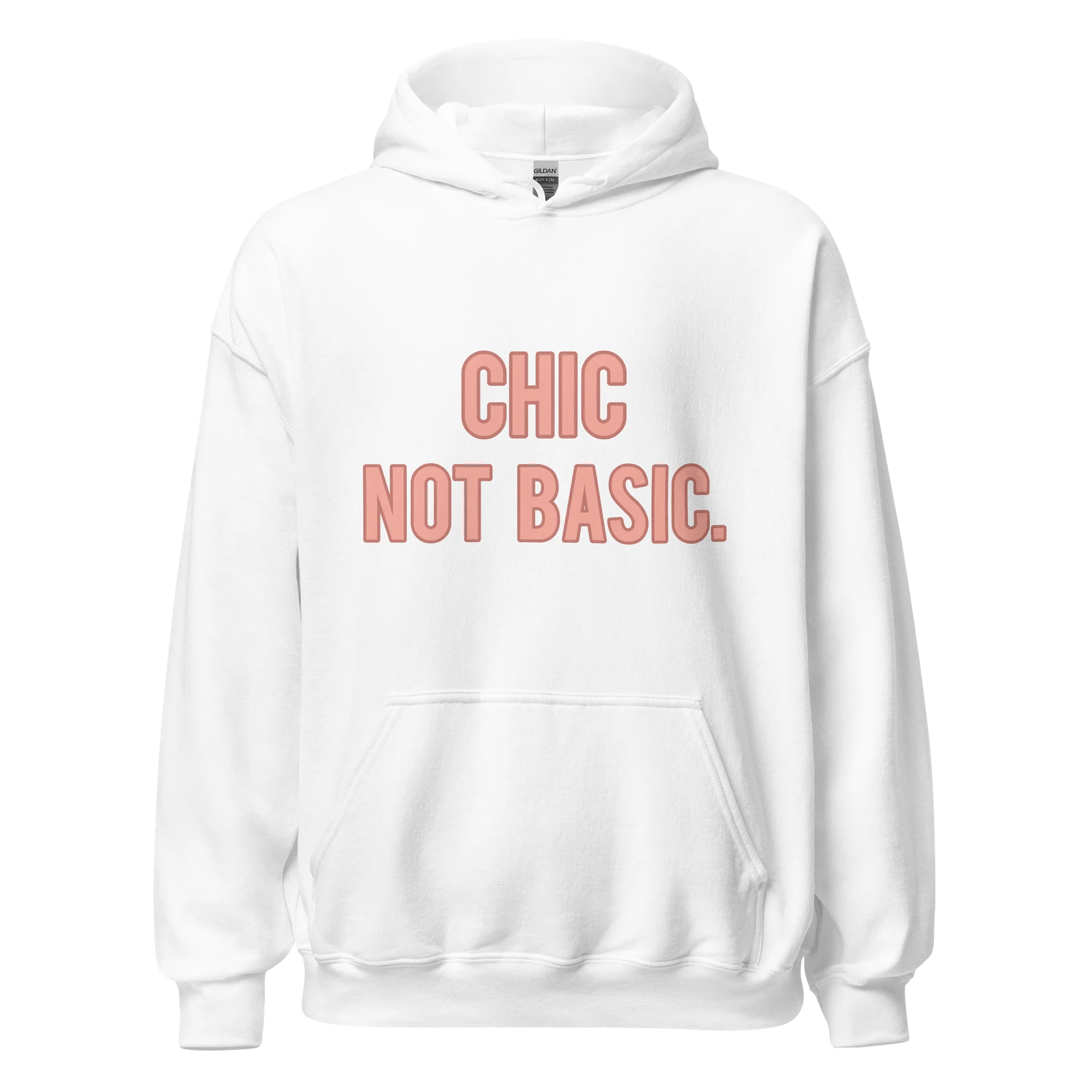 Chic Not Basic Hoodie product image (1)