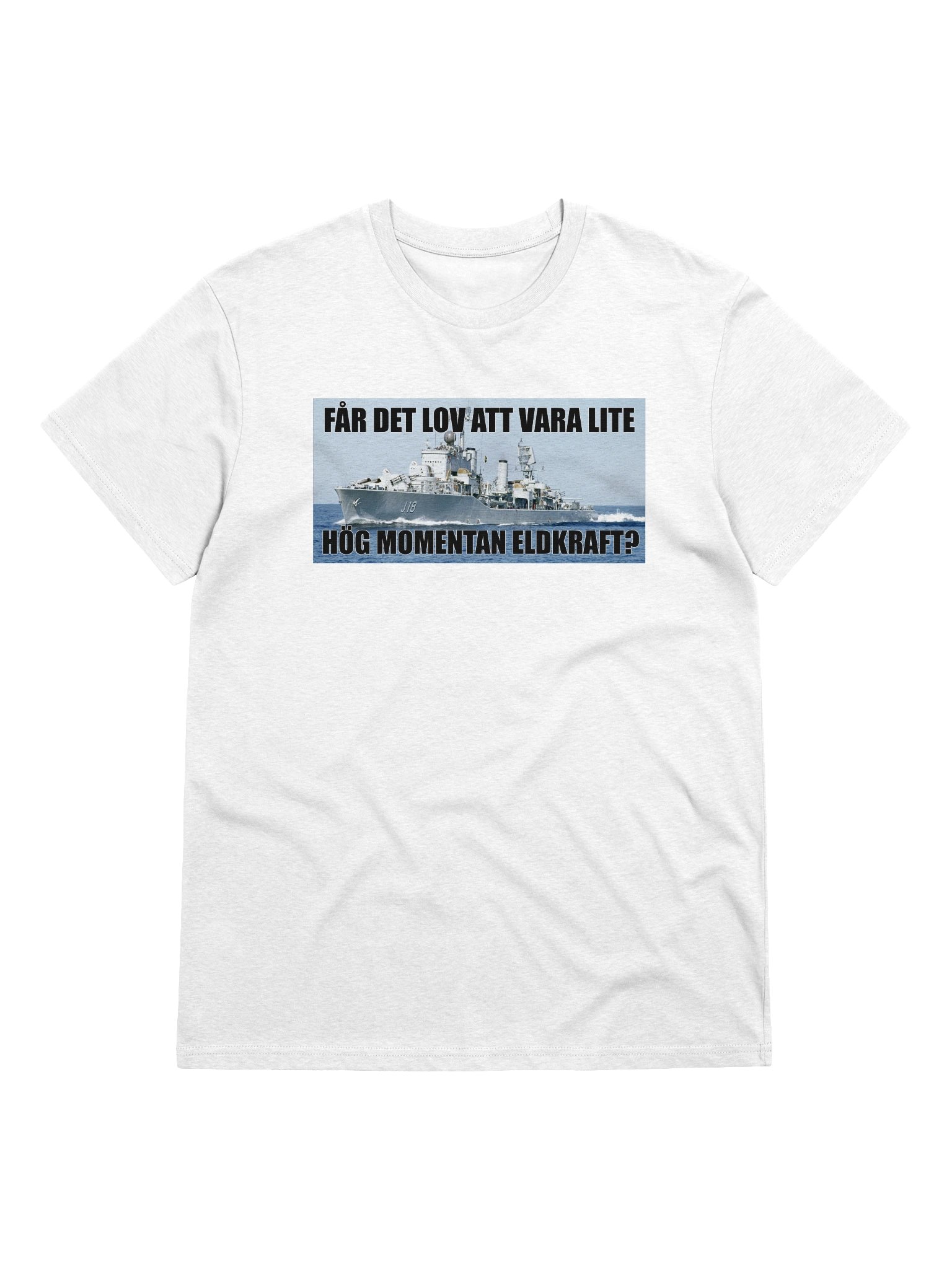 Får det lov att vara lite hög momentan eldkraft? -Halland (Organic unisex T-shirt) product image (3)