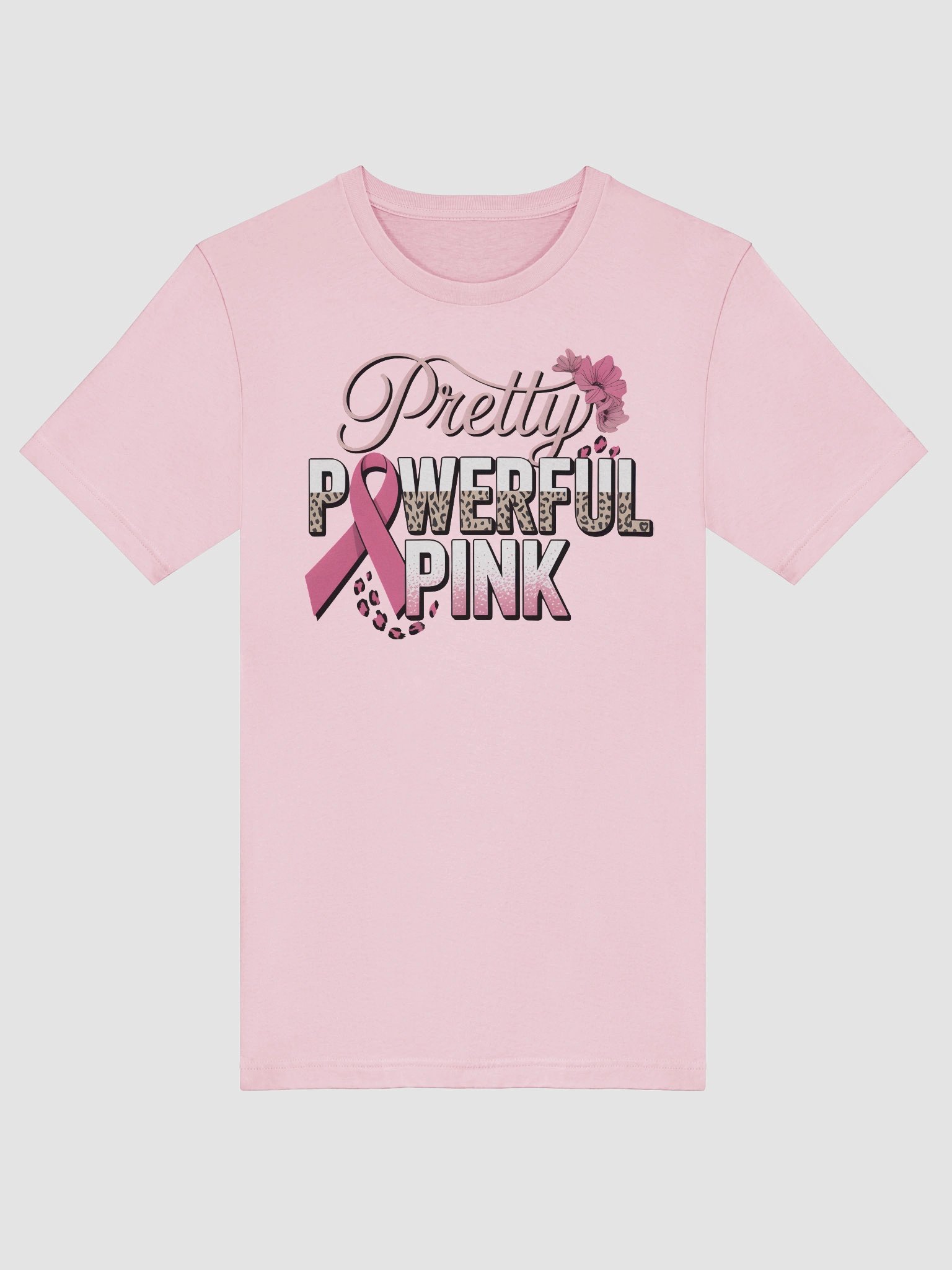 Pretty Powerful Pink T-shirt product image (17)