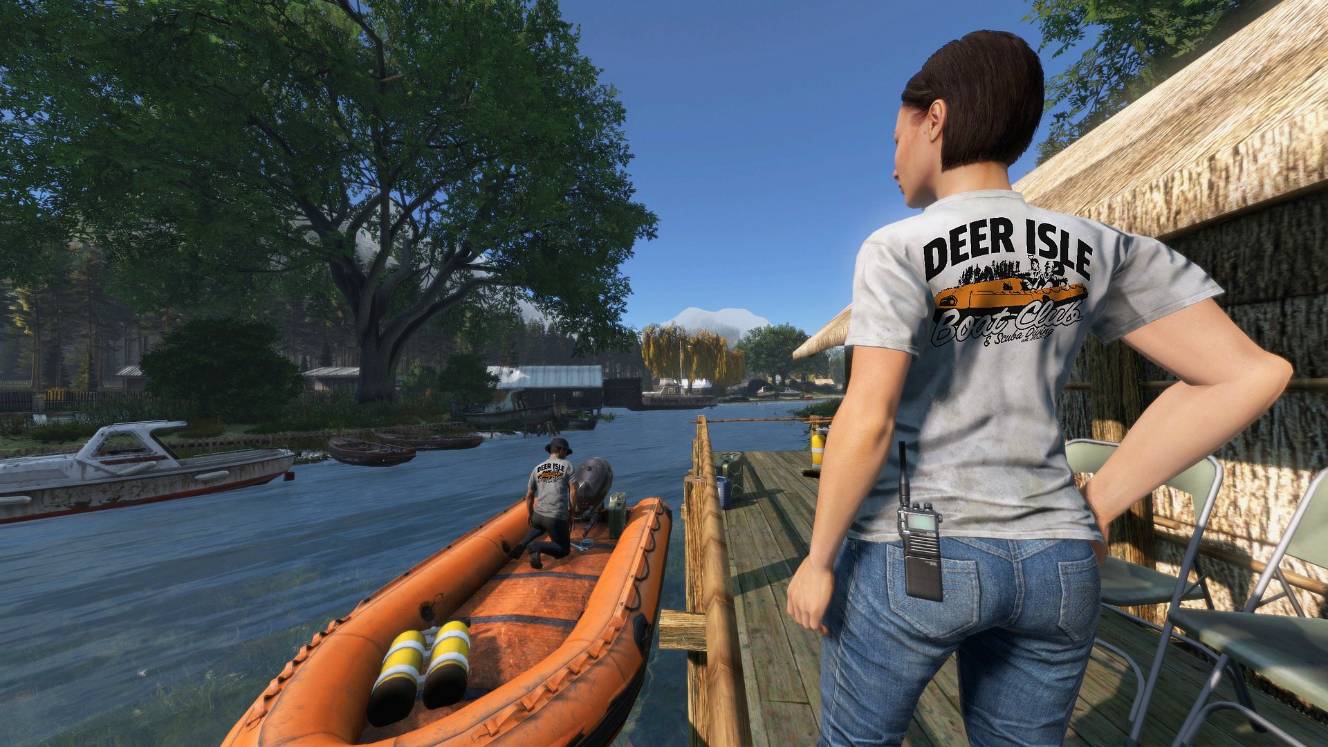 BOAT CLUB - DEER ISLE T-SHIRT product image (3)