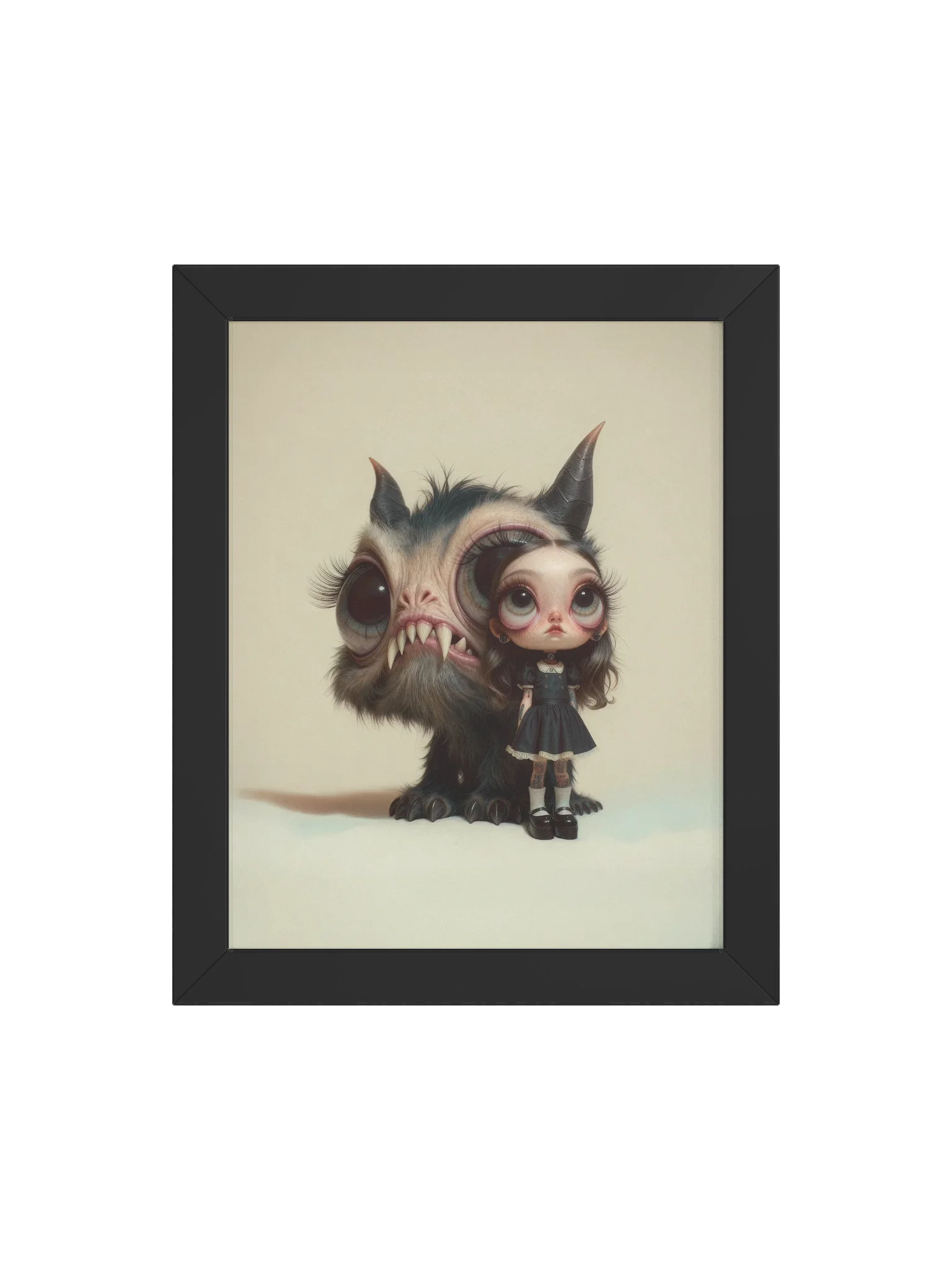 Not Through Me Framed Print product image (4)