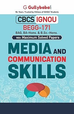 IGNOU BEGG-171 Media and Communication Skills product image (1)
