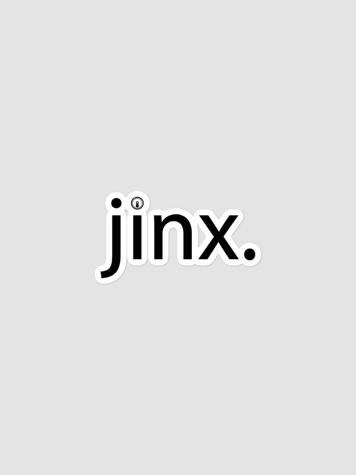 Jinx Dark Kiss Cut Sticker product image (1)
