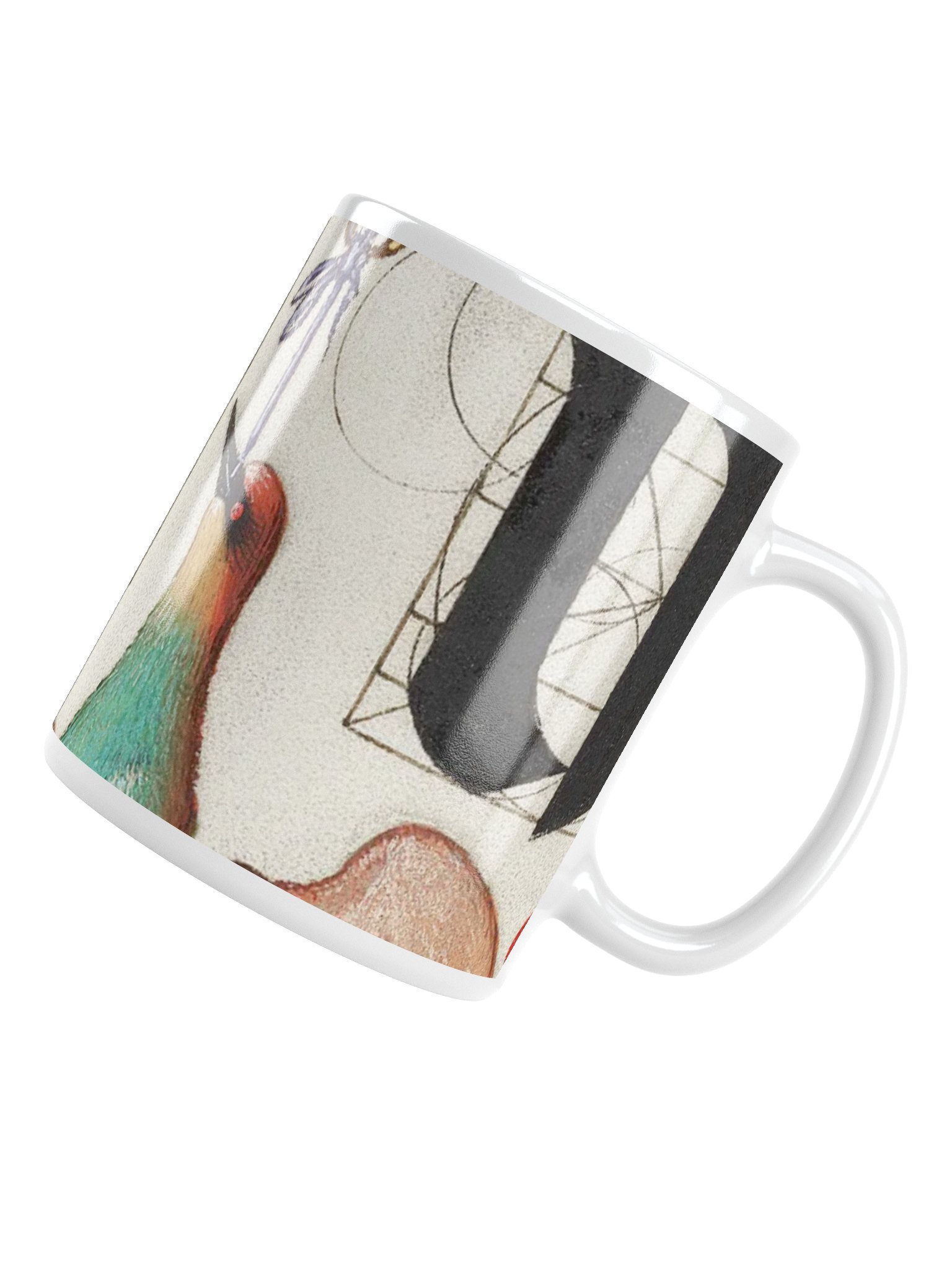 Letter "U" & "V". Elegance Mug product image (4)