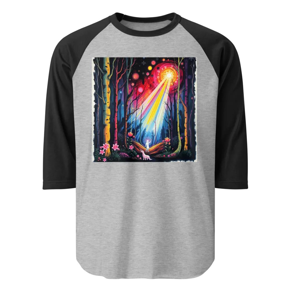 Celestial Forest Night ¾ Sleeve Tee product image (1)